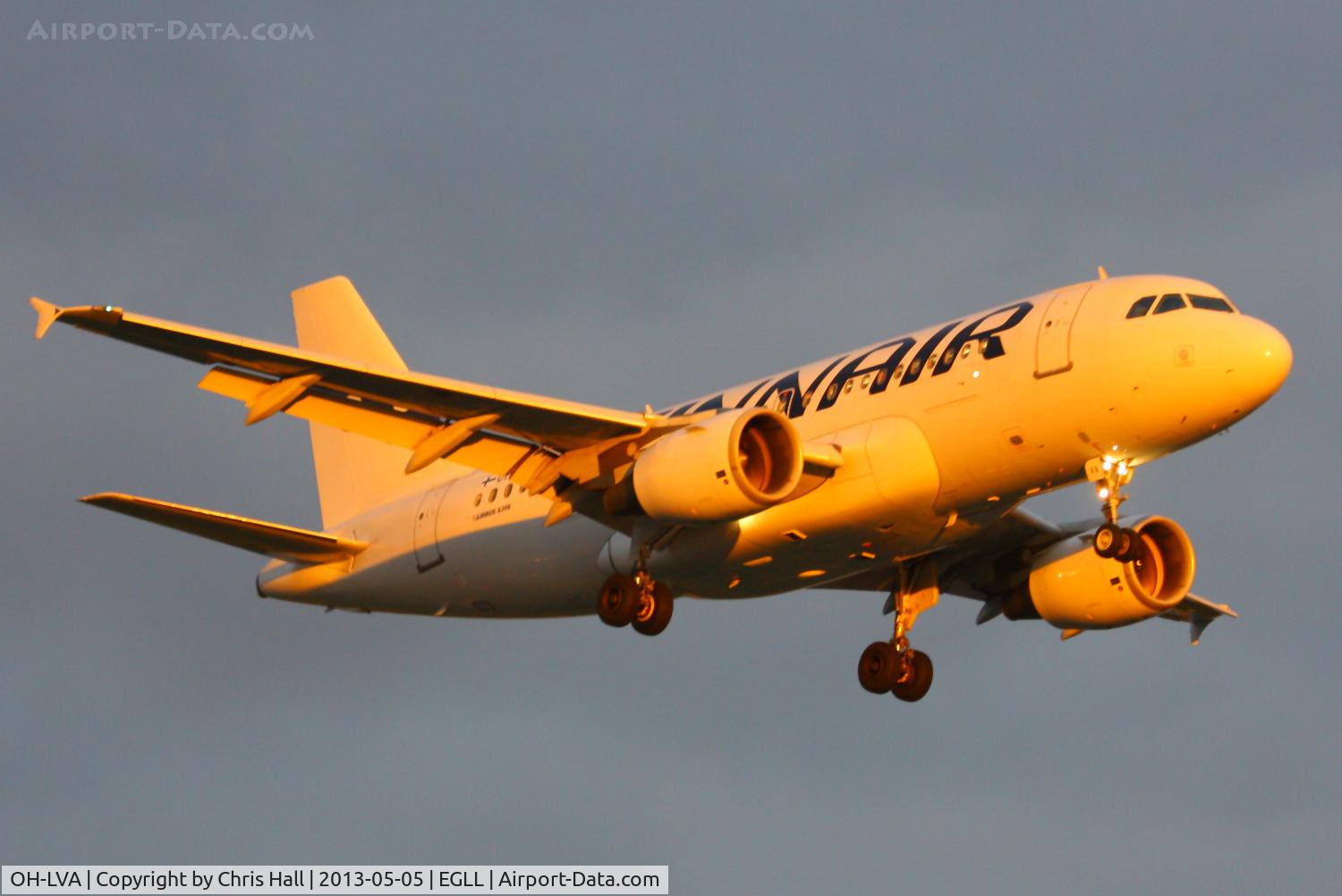 OH-LVA, 1999 Airbus A319-112 C/N 1073, Finnair
