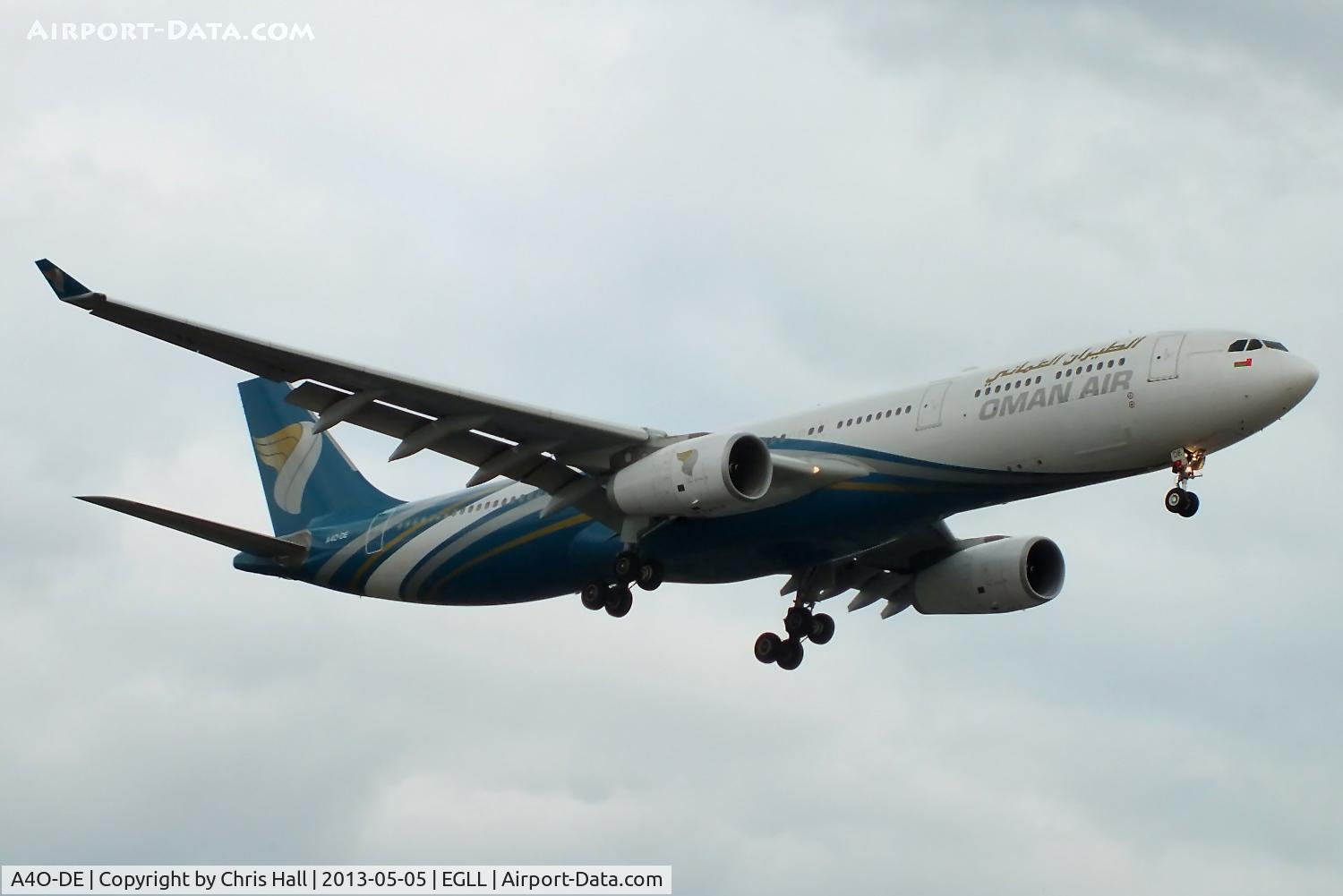 A4O-DE, 2009 Airbus A330-343 C/N 1093, Oman Air