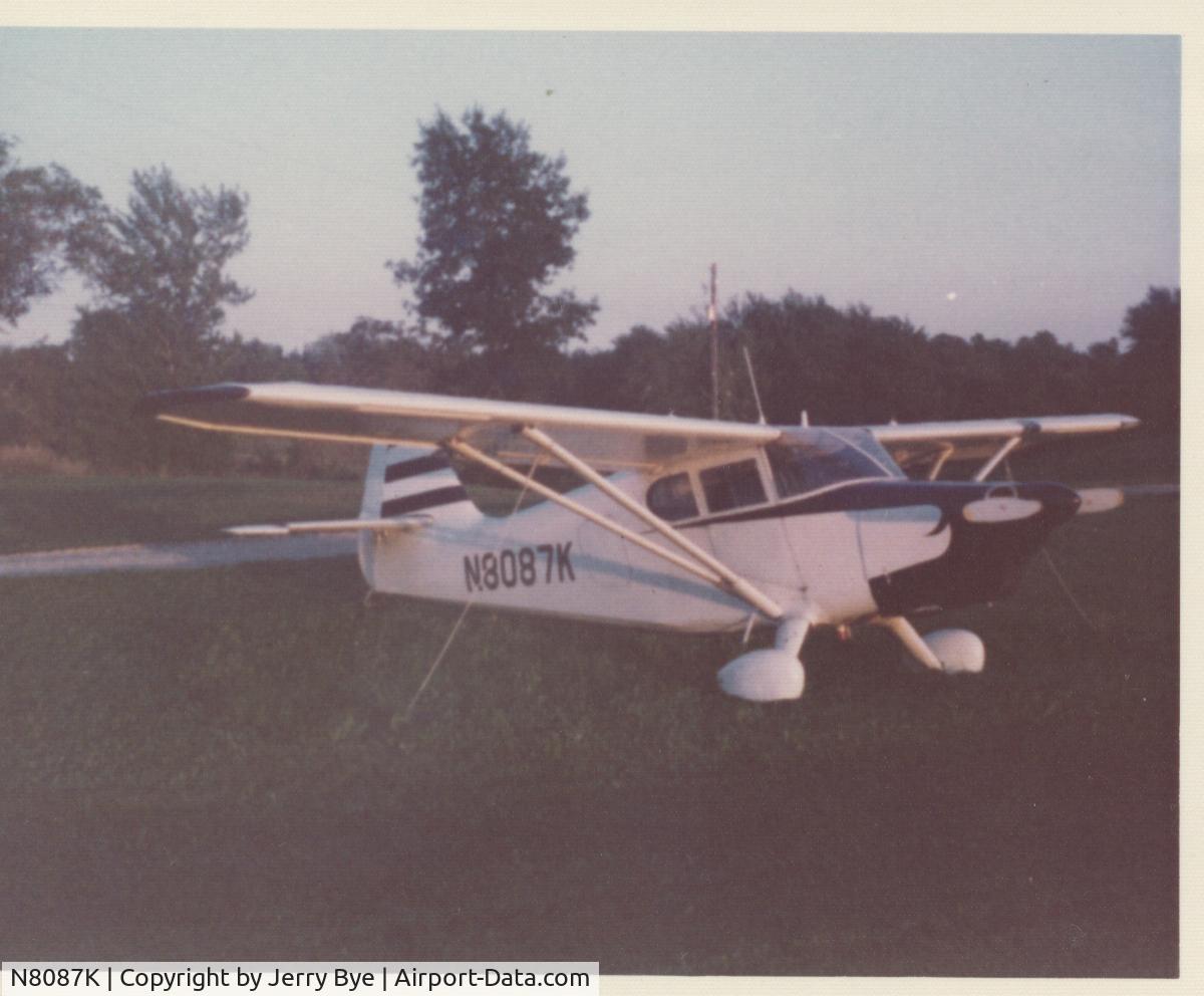 N8087K, 1957 Stinson 108-2 Voyager C/N 108-3087, This picture was taken when I was the owner.