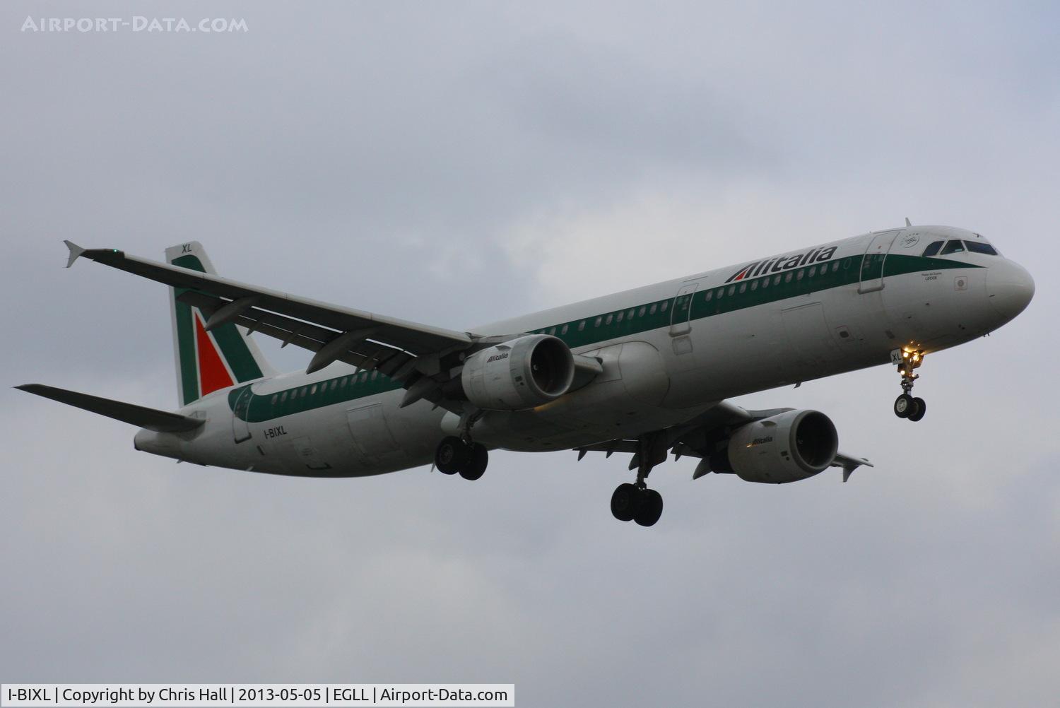 I-BIXL, 1995 Airbus A321-112 C/N 513, Alitalia