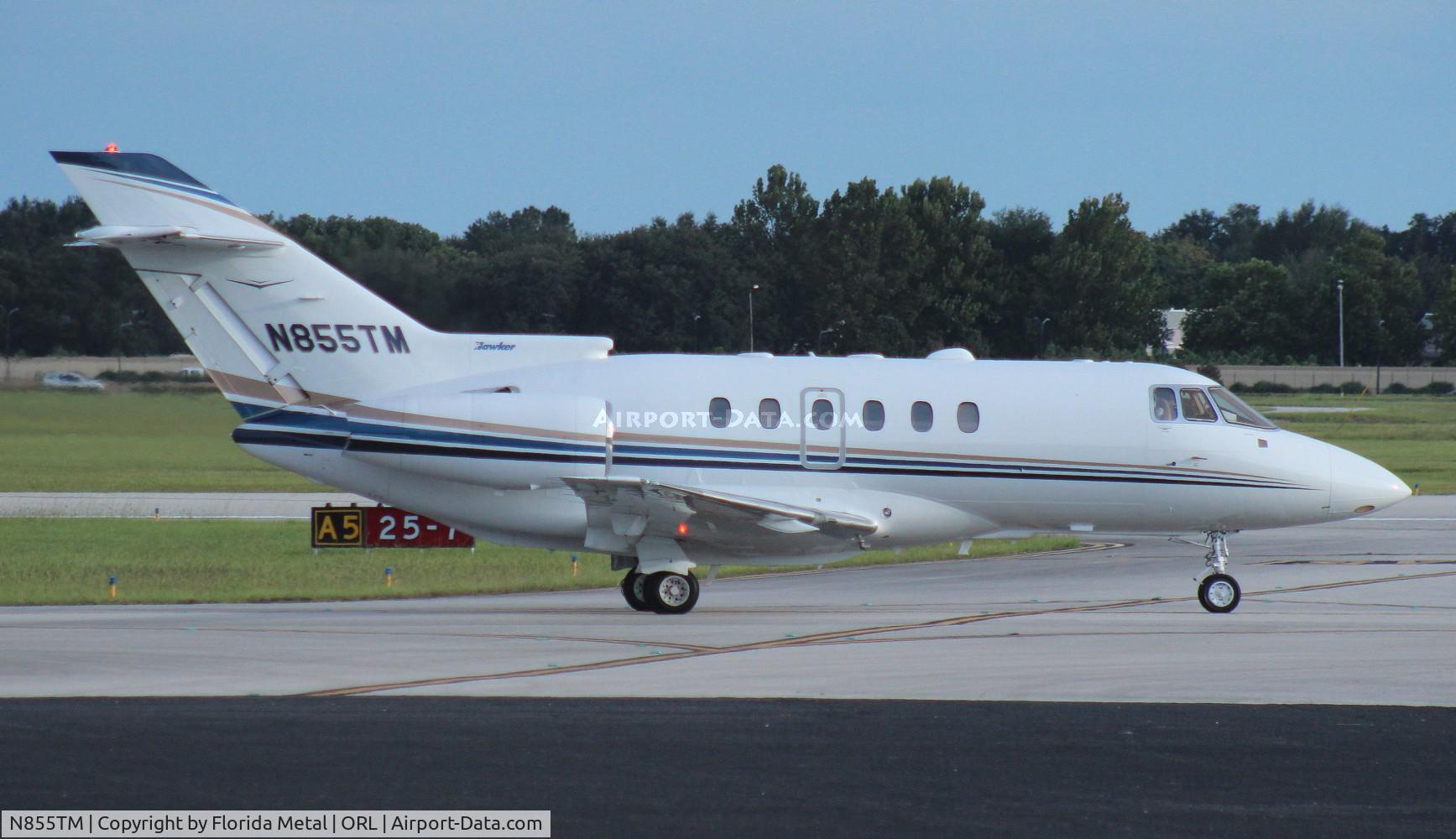 N855TM, 1999 Raytheon Hawker 800XP C/N 258457, Hawker 800XP