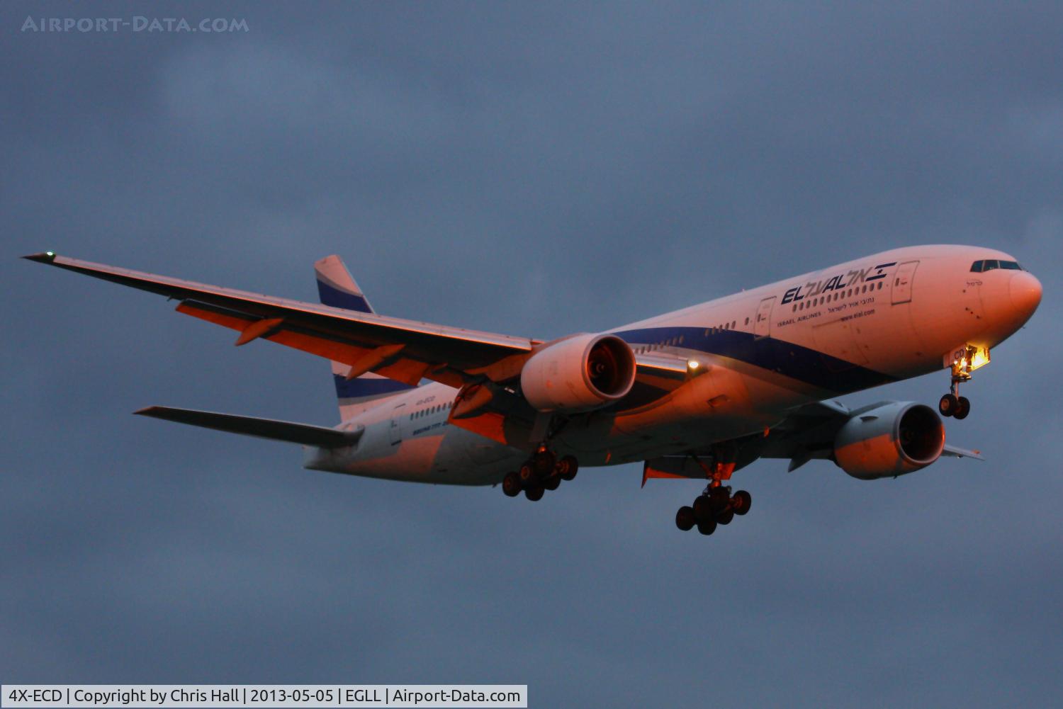 4X-ECD, 2002 Boeing 777-258/ER C/N 33169, El Al Israel Airlines