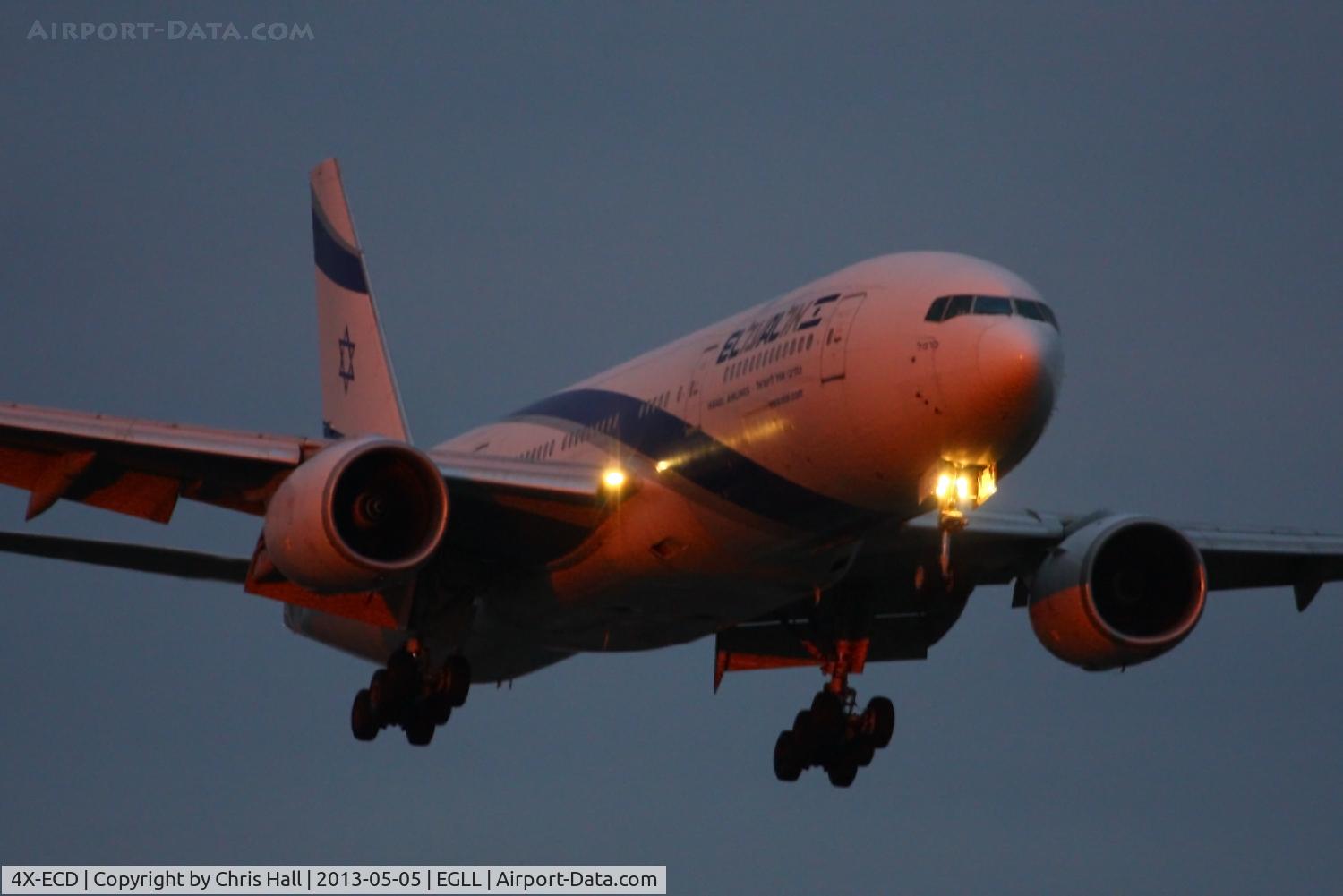 4X-ECD, 2002 Boeing 777-258/ER C/N 33169, El Al Israel Airlines