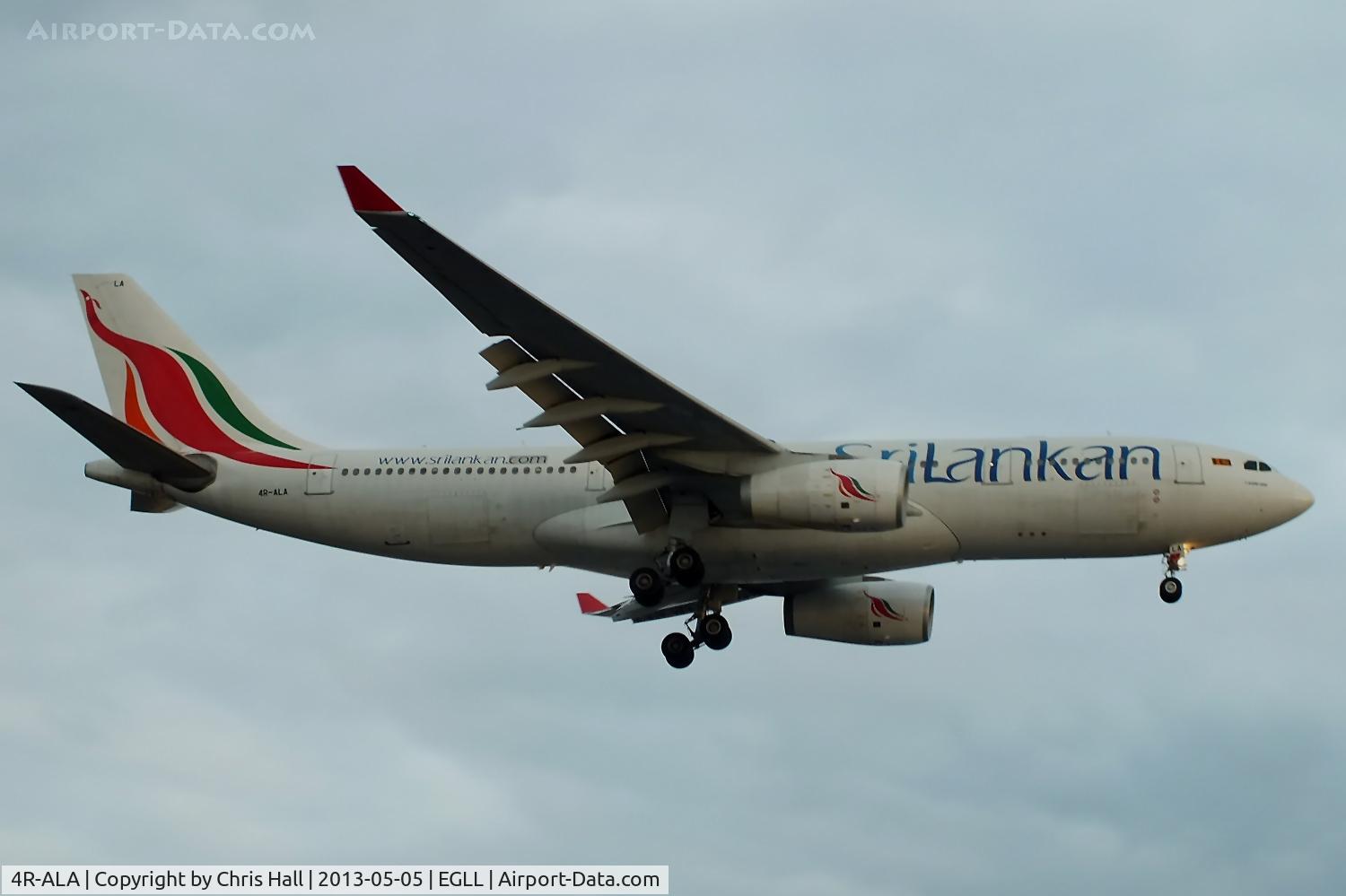 4R-ALA, 1999 Airbus A330-243 C/N 303, SriLankan Airlines