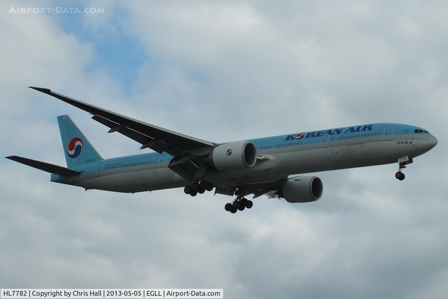 HL7782, 2009 Boeing 777-3B5/ER C/N 37643, Korean Air Lines