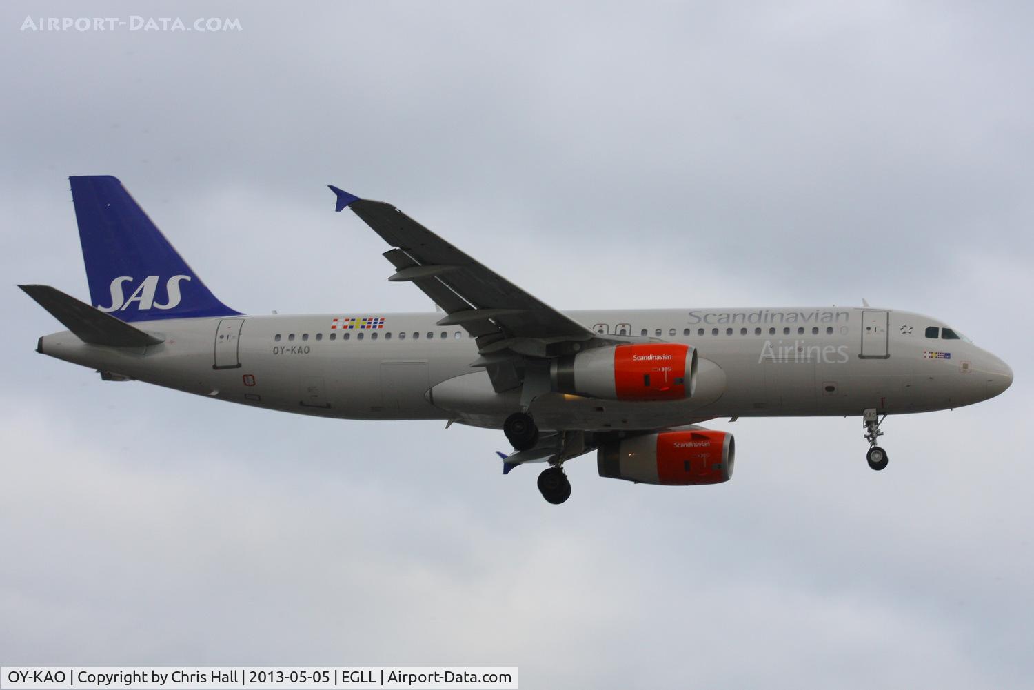 OY-KAO, 2006 Airbus A320-232 C/N 2990, SAS Scandinavian Airlines