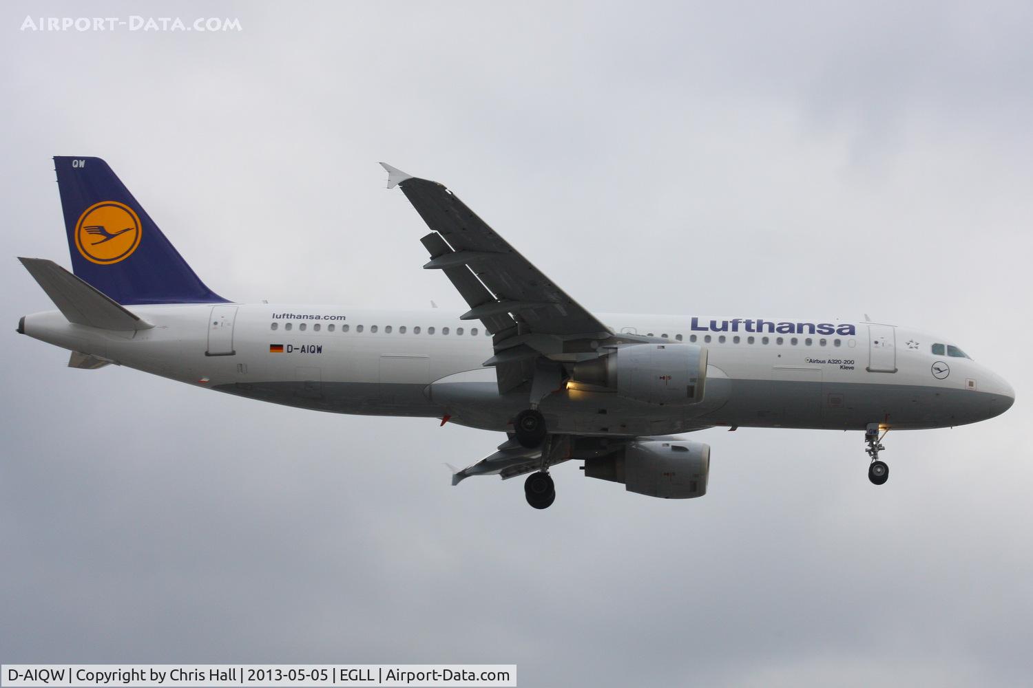 D-AIQW, 2000 Airbus A320-211 C/N 1367, Lufthansa