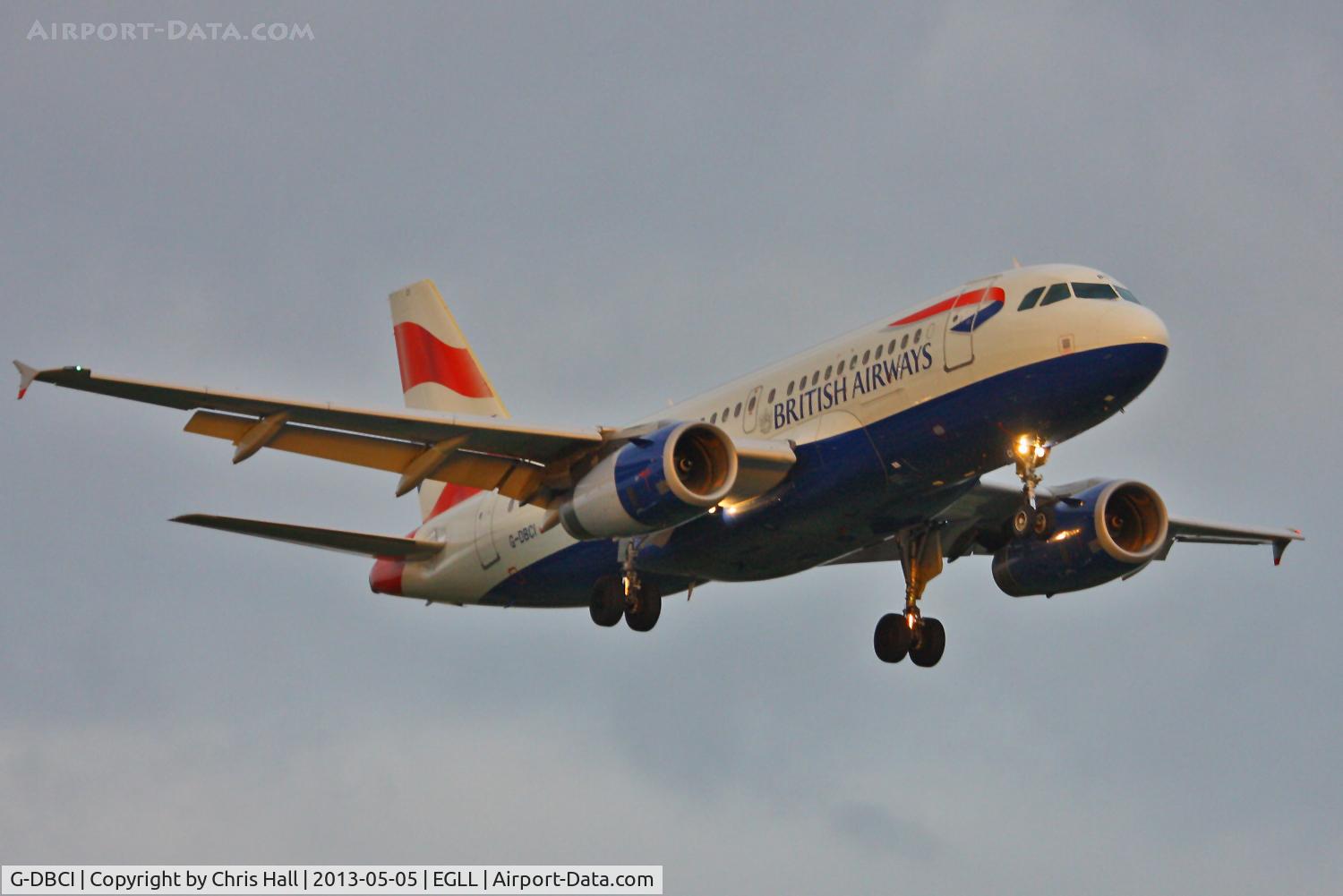 G-DBCI, 2006 Airbus A319-131 C/N 2720, British Airways