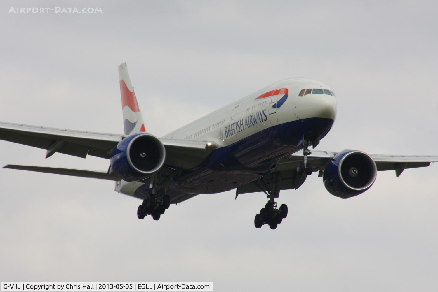 G-VIIJ, 1997 Boeing 777-236/ER C/N 27492, British Airways