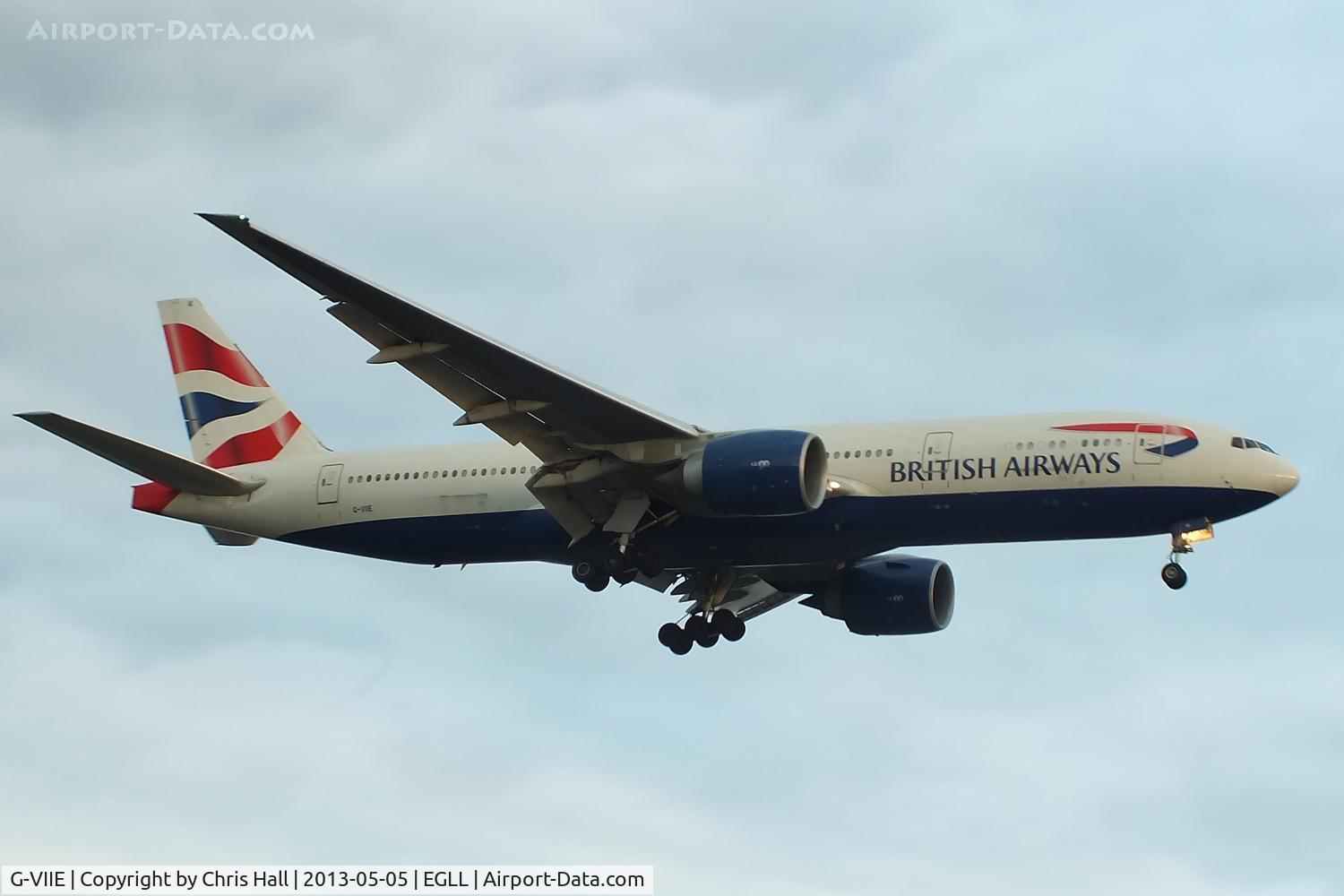 G-VIIE, 1997 Boeing 777-236 C/N 27487, British Airways