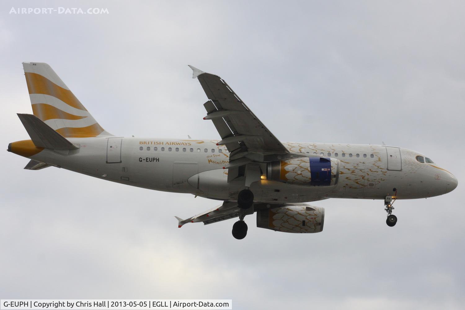 G-EUPH, 2000 Airbus A319-131 C/N 1225, British Airways