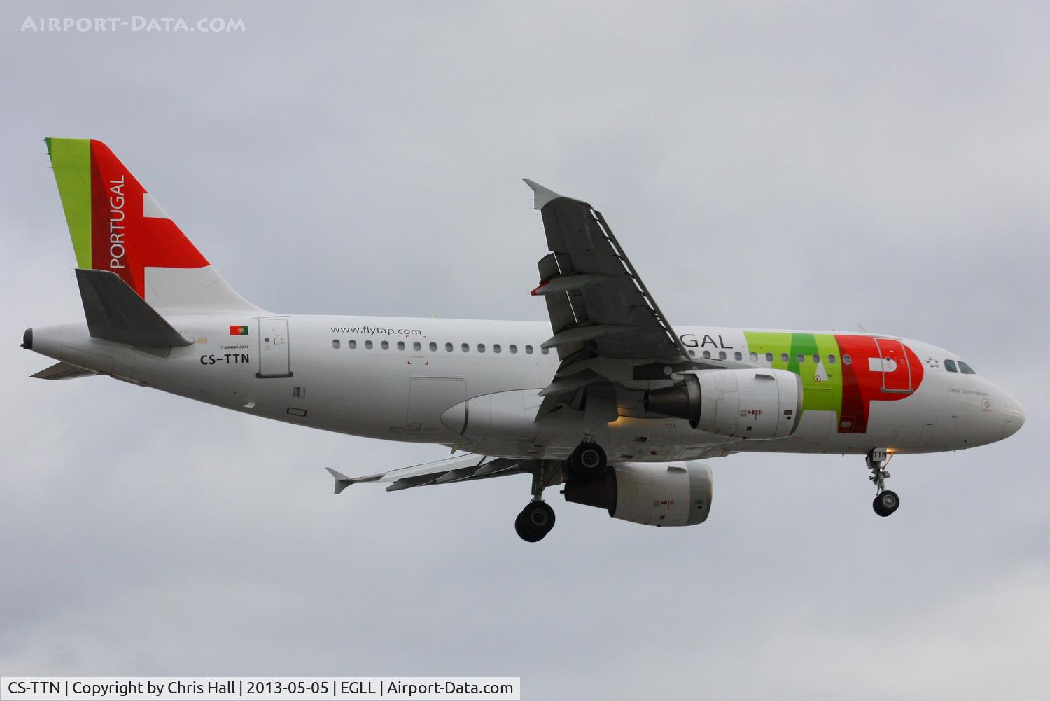 CS-TTN, 1999 Airbus A319-111 C/N 1120, TAP - Air Portugal