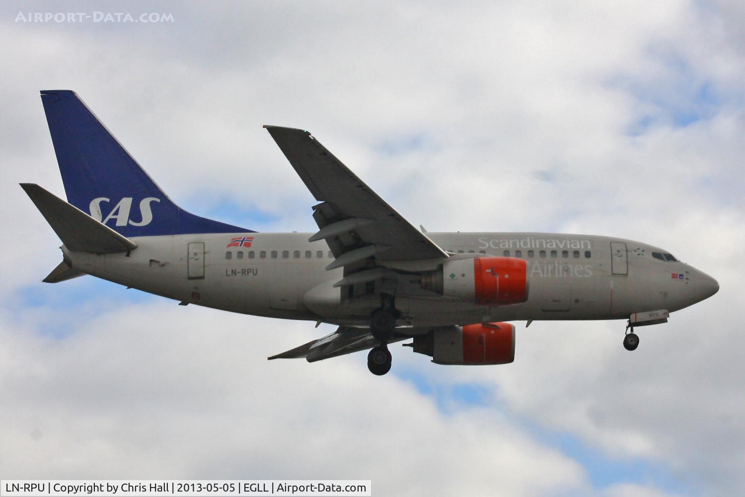 LN-RPU, 1999 Boeing 737-683 C/N 28312, SAS Scandinavian Airlines