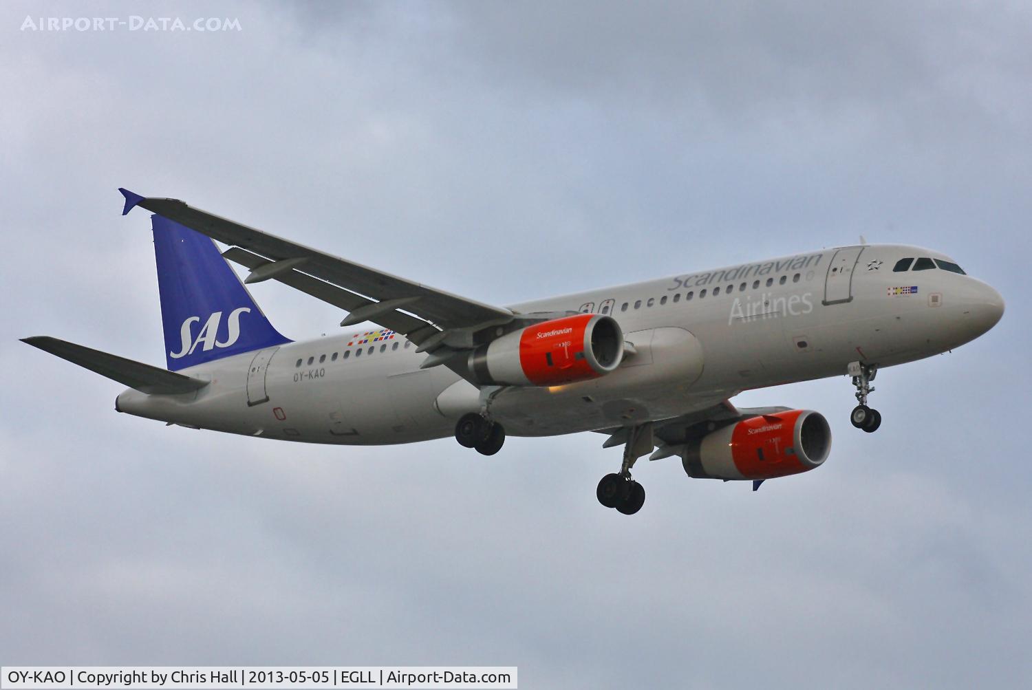 OY-KAO, 2006 Airbus A320-232 C/N 2990, SAS Scandinavian Airlines