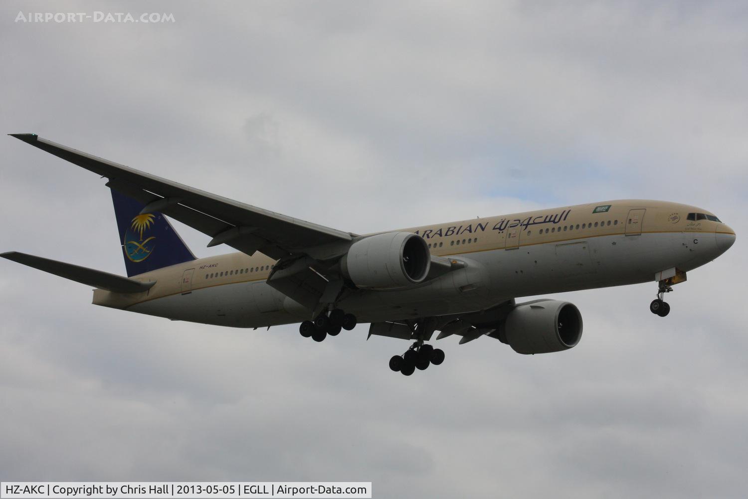 HZ-AKC, 1997 Boeing 777-268/ER C/N 28346, Saudi Arabian Airlines