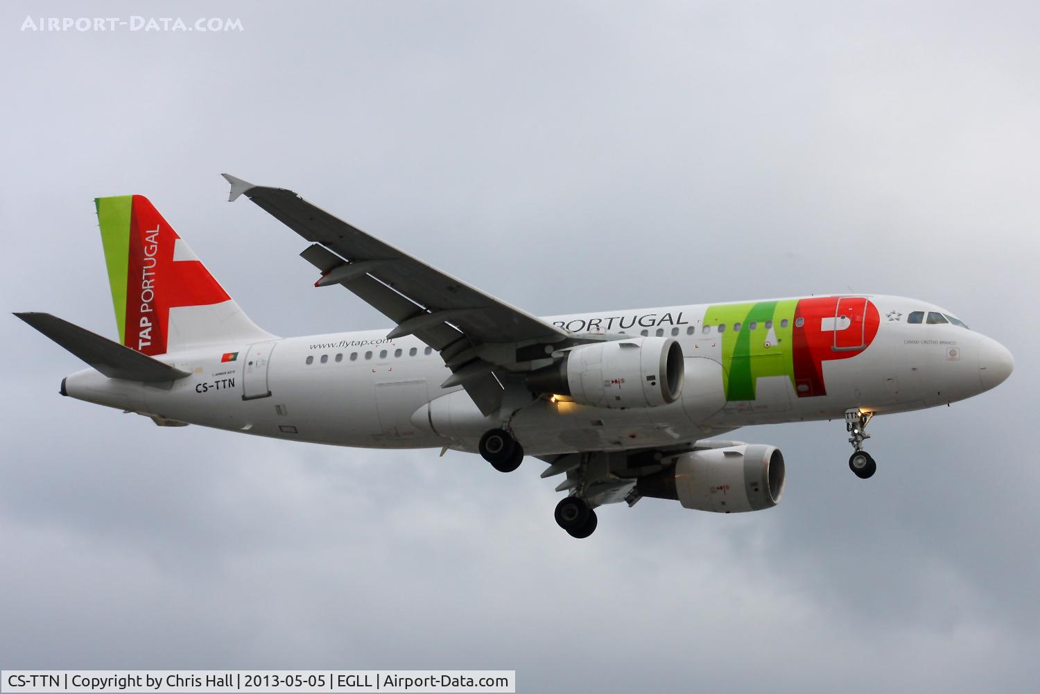 CS-TTN, 1999 Airbus A319-111 C/N 1120, TAP - Air Portugal