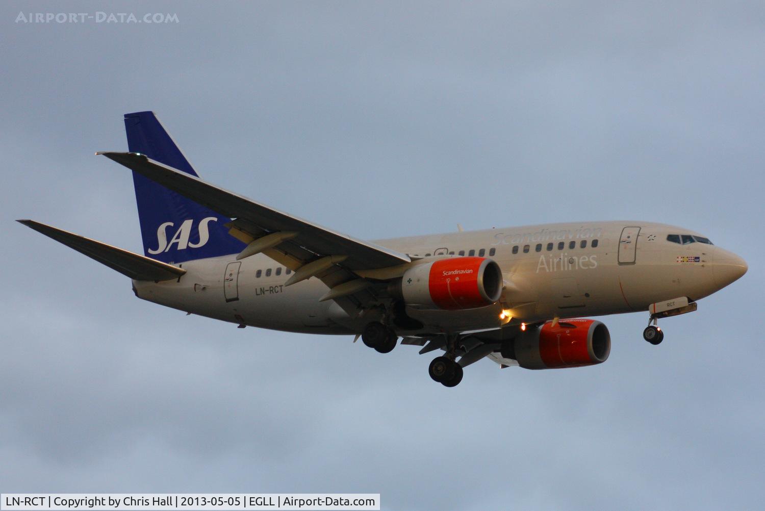 LN-RCT, 1999 Boeing 737-683 C/N 30189, SAS Scandinavian Airlines