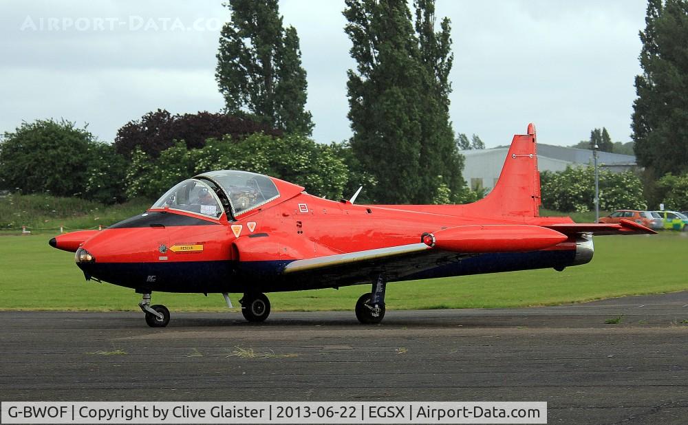 G-BWOF, 1969 BAC 84 Jet Provost T.5 C/N EEP/JP/955, Ex: XW291 > G-BWOF - Originally owned to, Transair (UK) Ltd in March 1996 and currently with, Techair London Ltd since March 1997