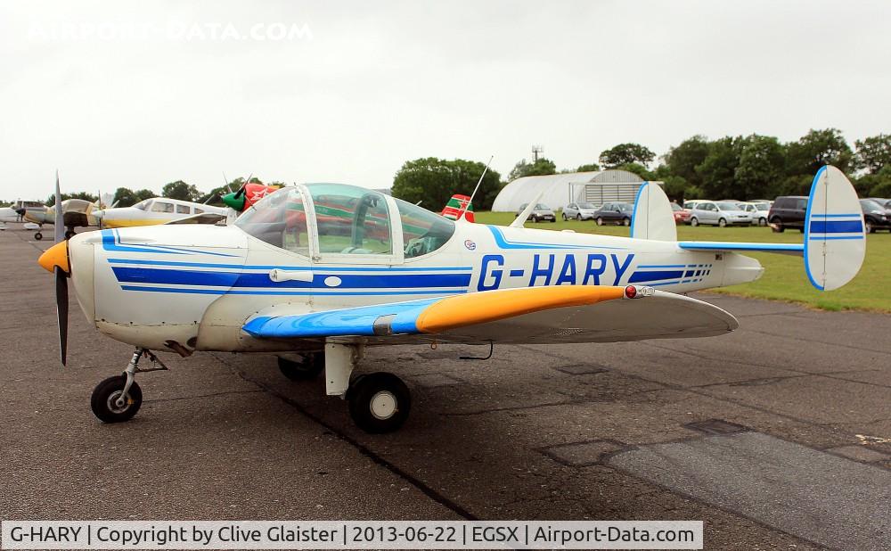 G-HARY, 1966 Alon A-2 Aircoupe C/N A-188, Ex: N3688F > G-ATWP > G-HARY - Once owned to, West London Aero Services Ltd in January 1968 as G-ATWP and currently in private hands since September 2006 as G-HARY.