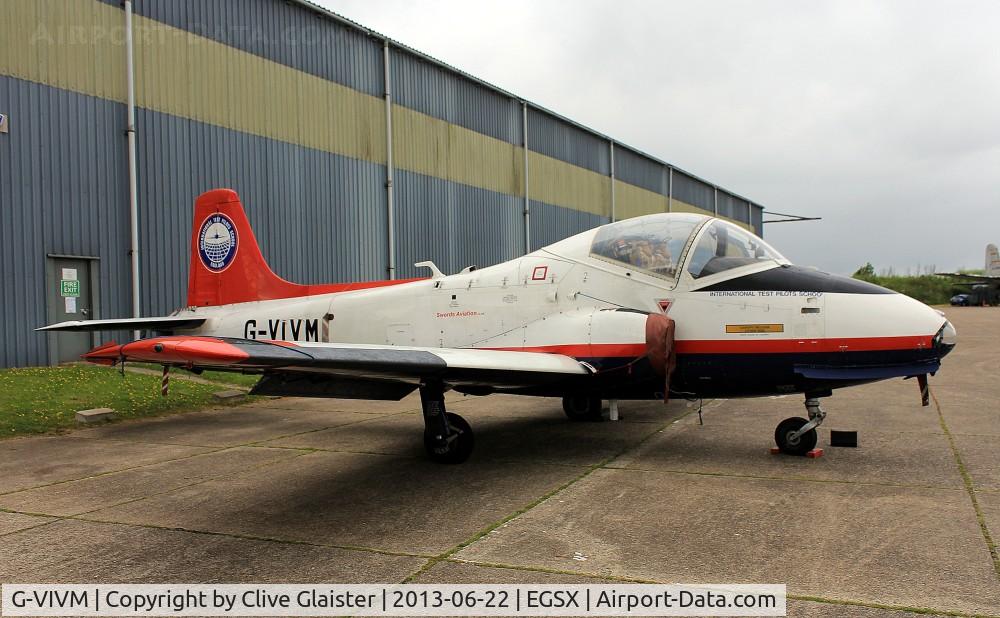 G-VIVM, 1964 BAC 84 Jet Provost T.5P C/N PAC/W/23907, Ex: XS230 > G-BVWF > G-VIVM - Originally owned to, Transair (UK) Ltd in December 1994 as G-BVWF and currently in private hands since November 2009 as G-VIVM