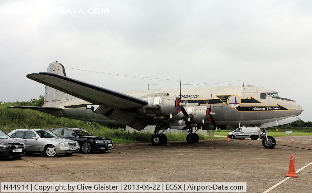 N44914, 1945 Douglas C-54Q-1-DC Skymaster (DC-4A) C/N 10630, Sale reported in England
