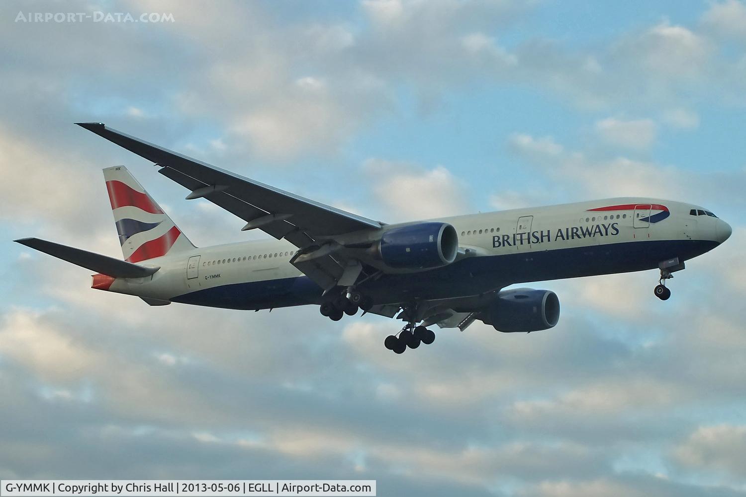 G-YMMK, 2000 Boeing 777-236 C/N 30312, British Airways