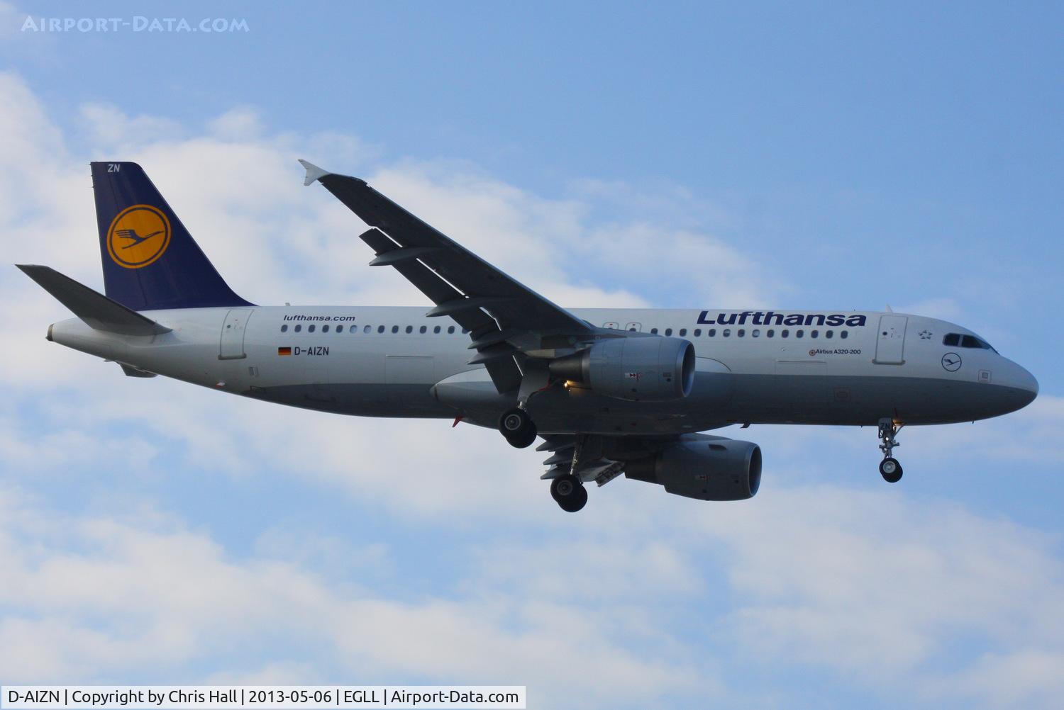 D-AIZN, 2012 Airbus A320-214 C/N 5425, Lufthansa