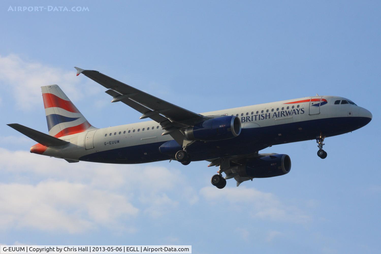 G-EUUM, 2002 Airbus A320-232 C/N 1907, British Airways