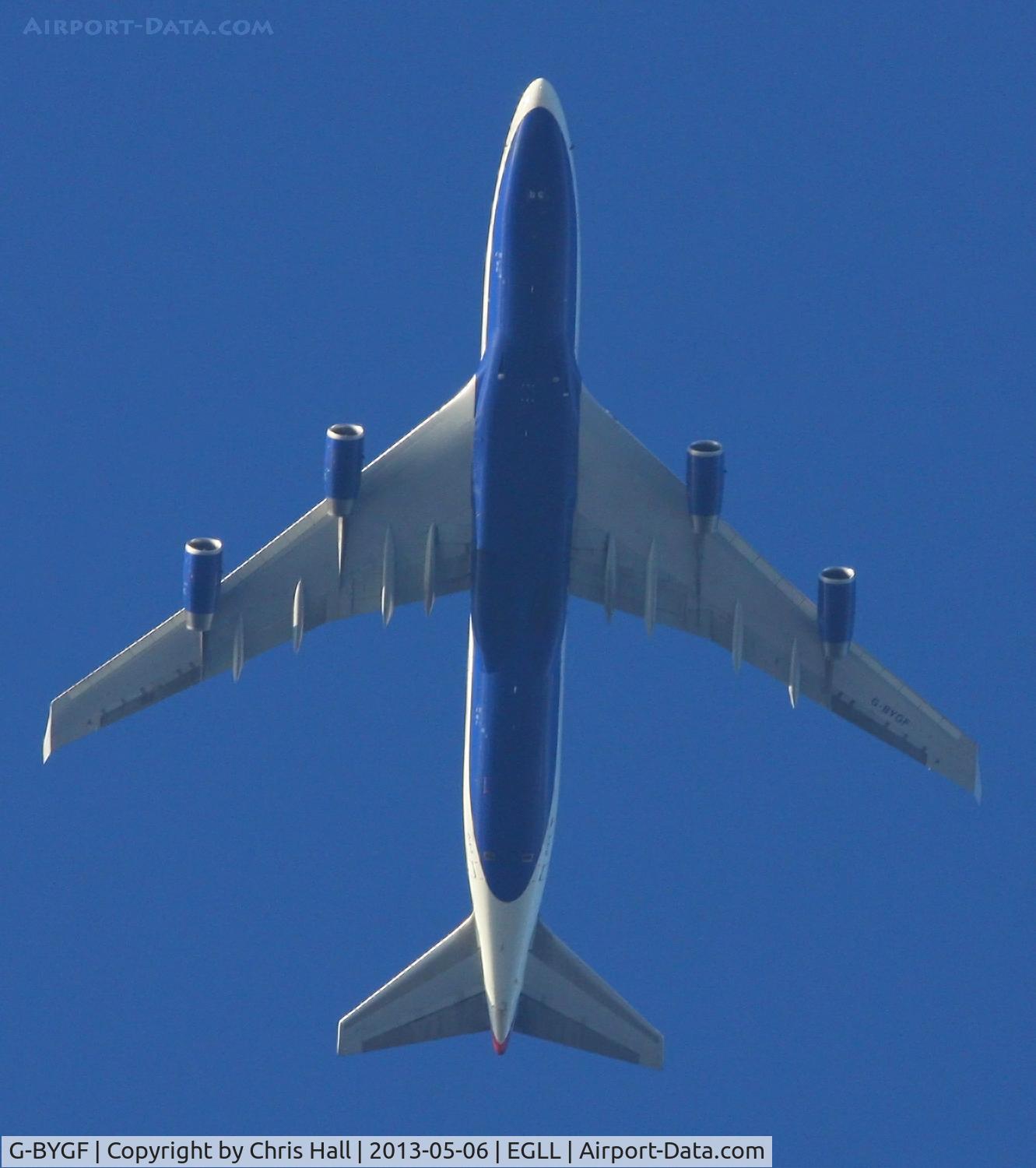 G-BYGF, 1999 Boeing 747-436 C/N 25824, British Airways
