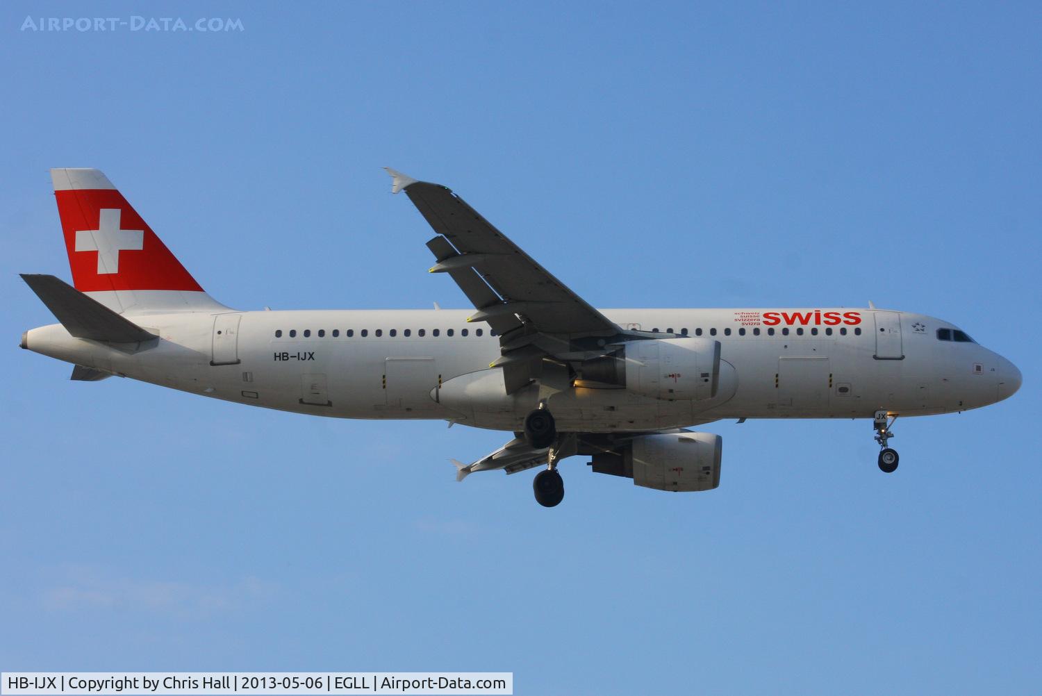 HB-IJX, 2002 Airbus A320-214 C/N 1762, Swiss International Air Lines