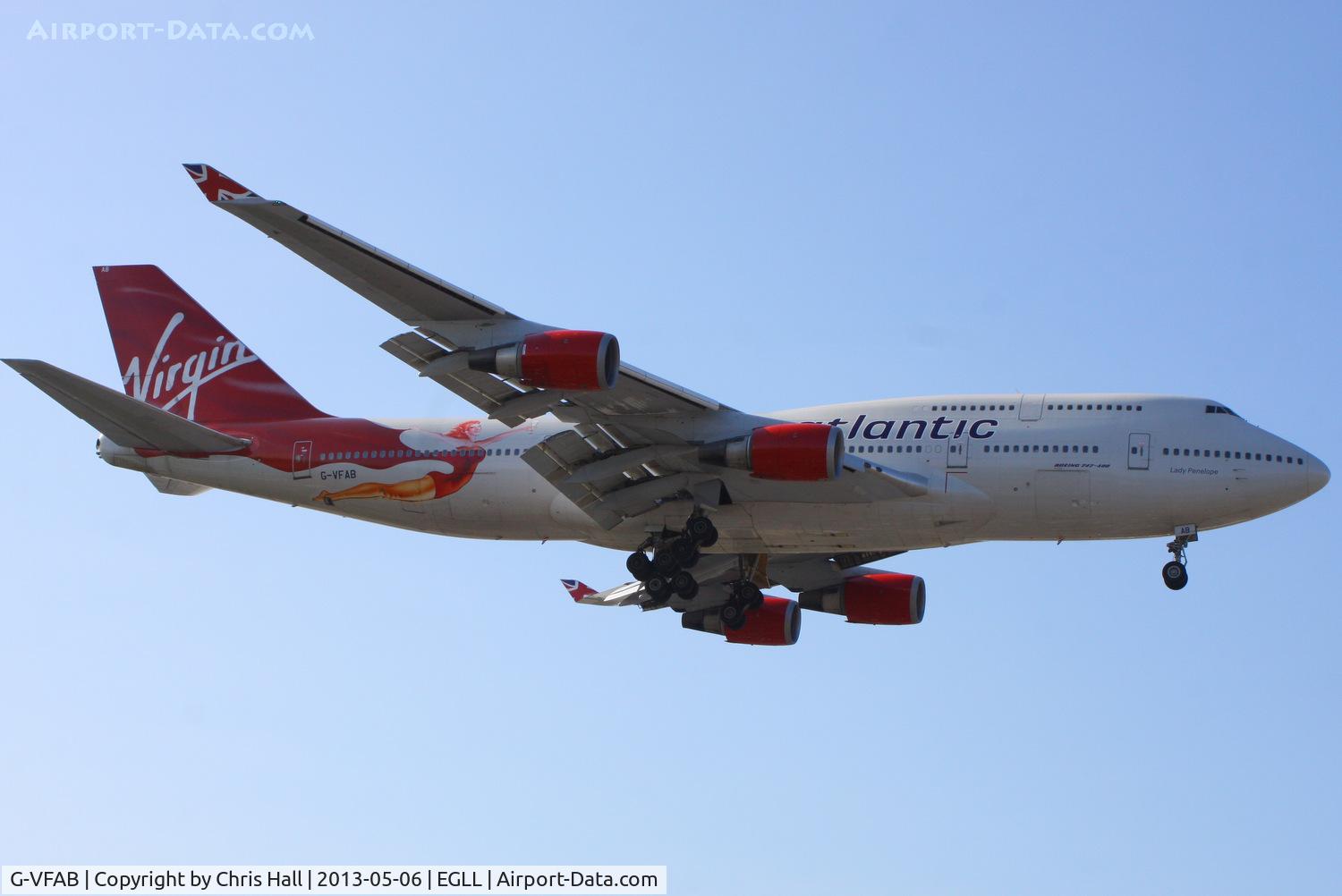 G-VFAB, 1994 Boeing 747-4Q8 C/N 24958, Virgin Atlantic