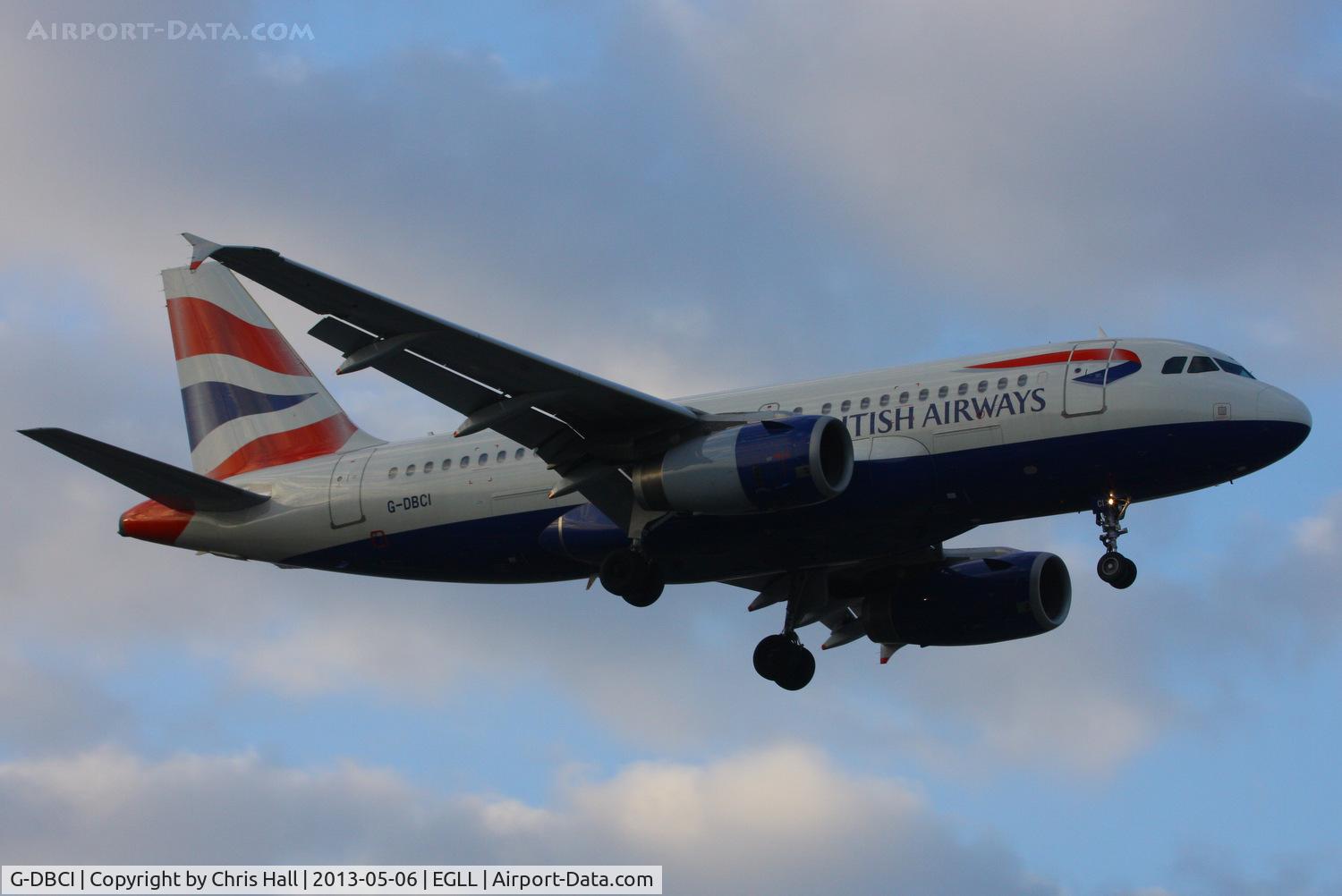 G-DBCI, 2006 Airbus A319-131 C/N 2720, British Airways