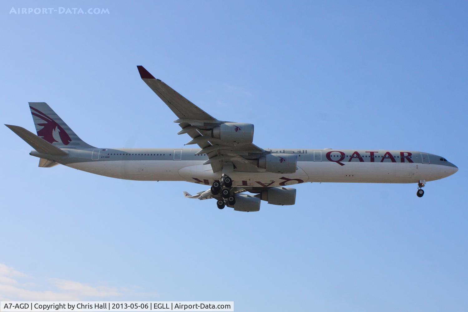 A7-AGD, 2007 Airbus A340-642X C/N 798, Qatar Airways