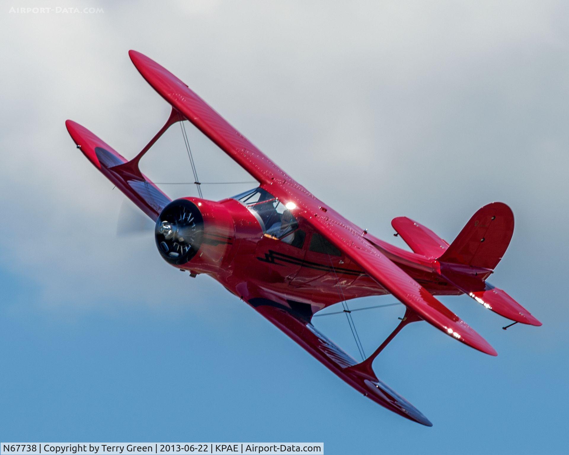 N67738, 1944 Beech D17S Staggerwing C/N 6914, Historic Flight Foundation's Beech Staggerwing