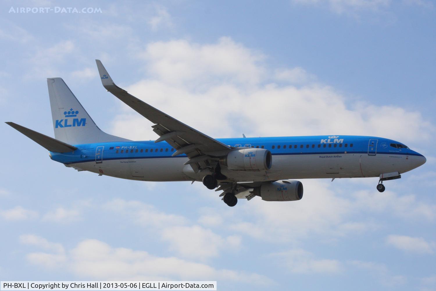 PH-BXL, 2000 Boeing 737-8K2 C/N 30359, KLM Royal Dutch Airlines
