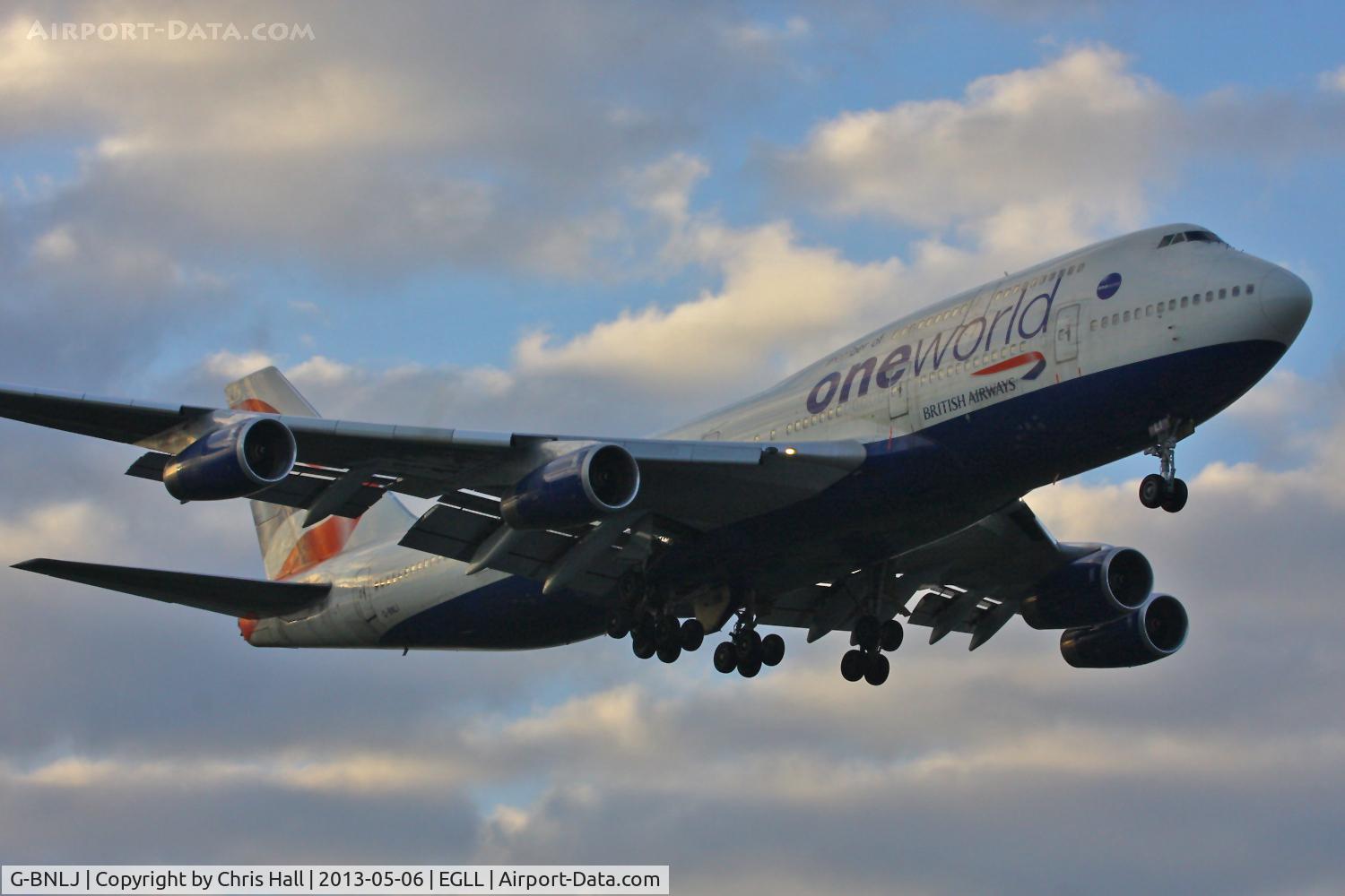 G-BNLJ, 1990 Boeing 747-436 C/N 24052, British Airways