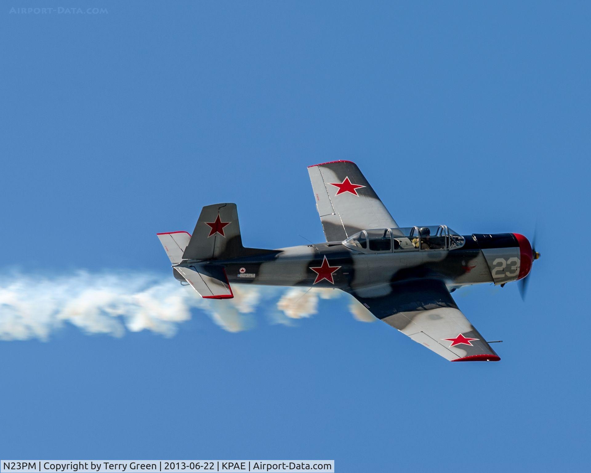 N23PM, 1978 Nanchang CJ-6 C/N 3832012, Historic Flight Foundation Biplane Weekend 6/22/2013