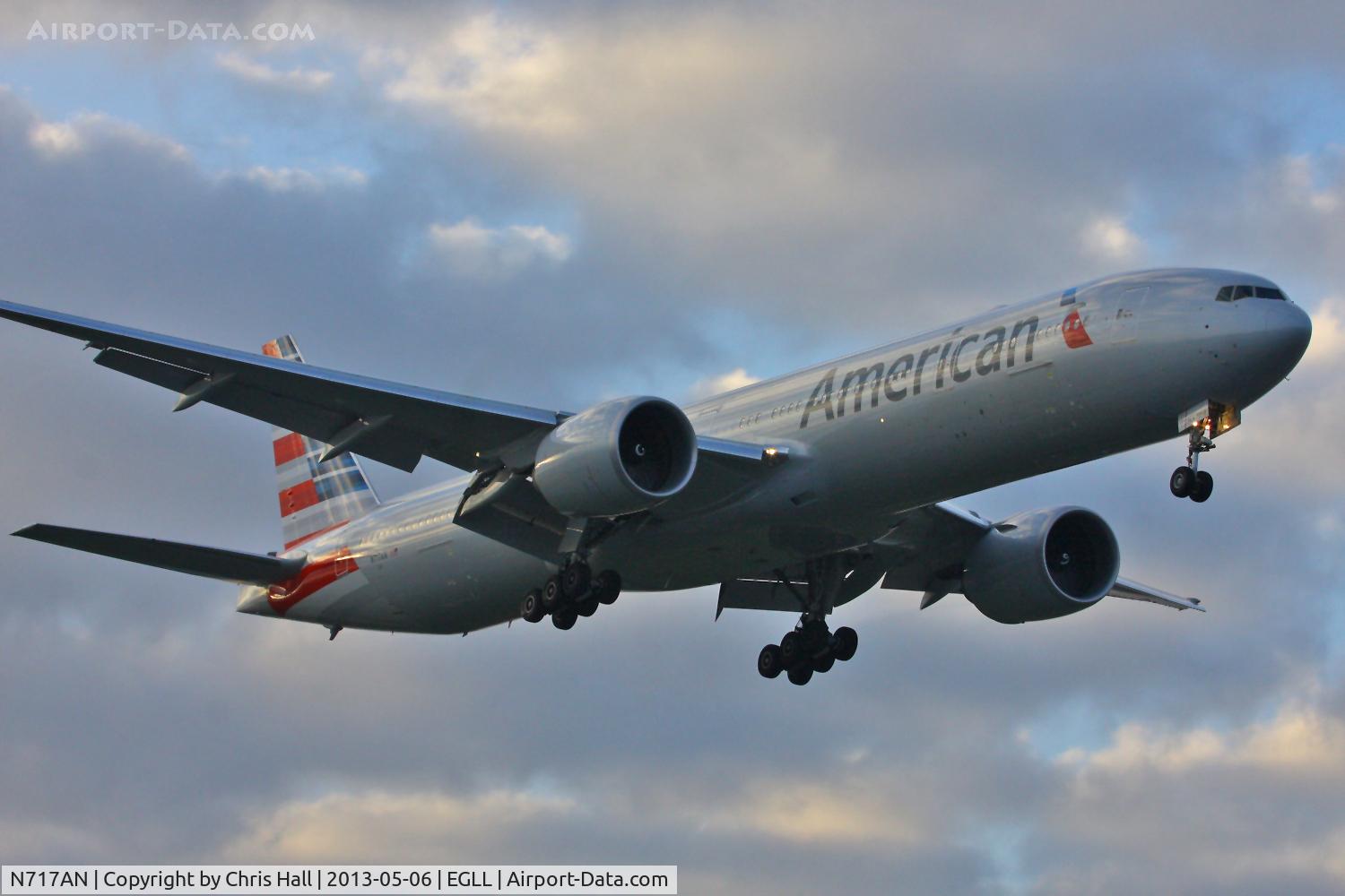 N717AN, 2012 Boeing 777-323/ER C/N 31543, American Airlines