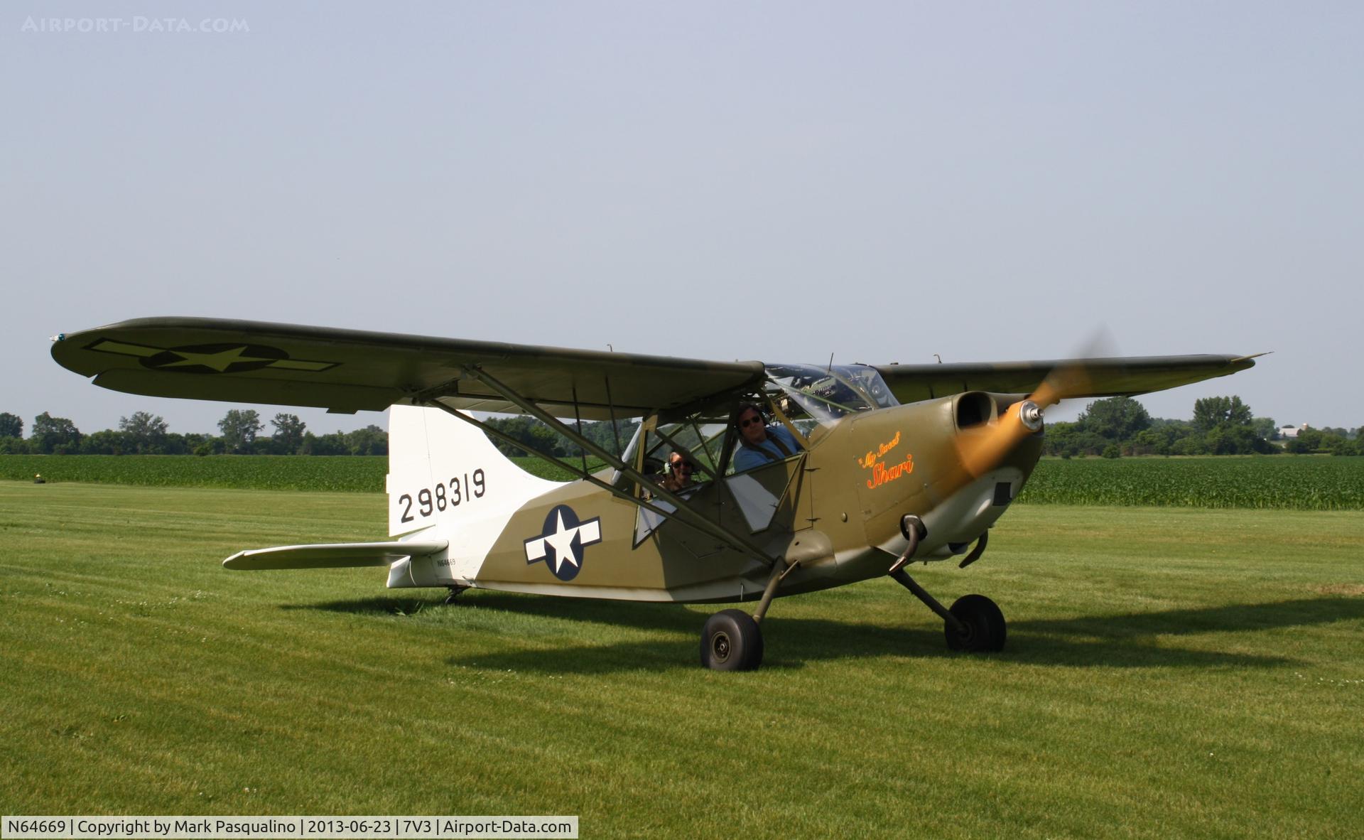 N64669, Stinson L-5 Sentinel C/N 76560, Stinson L-5
