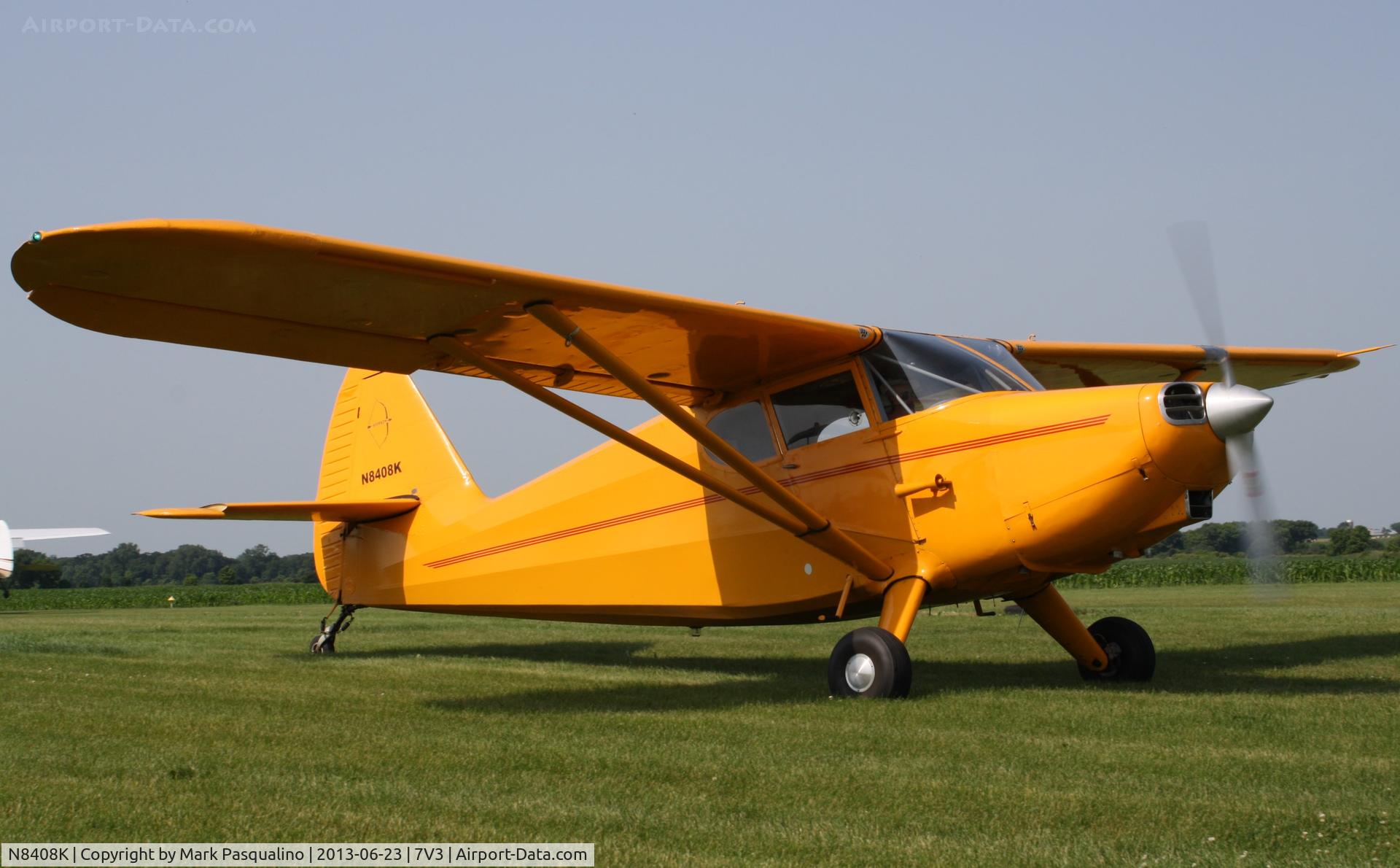 N8408K, 1946 Stinson 108-1 Voyager C/N 108-1408, Stinson 108-1