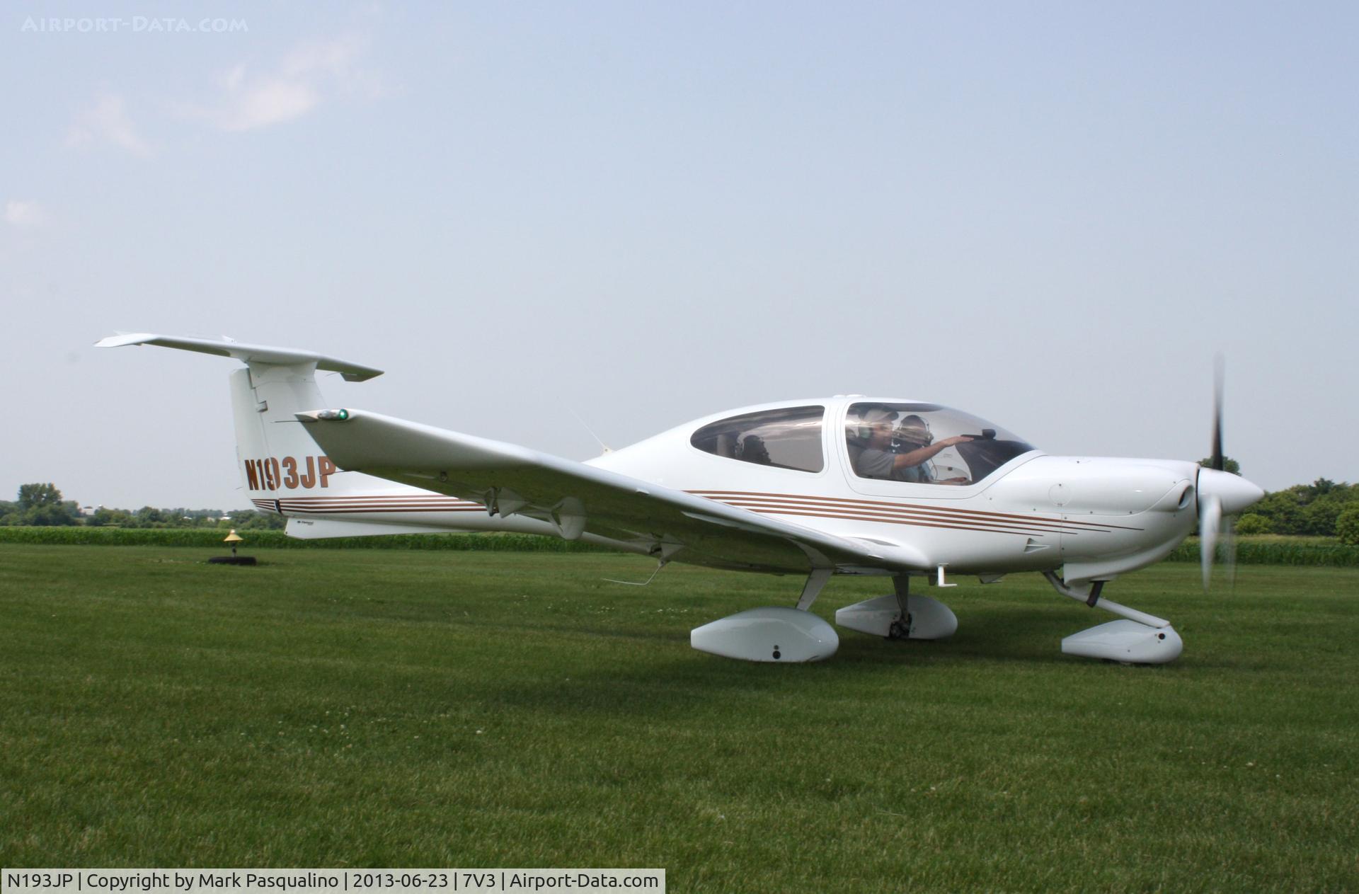 N193JP, 2003 Diamond DA-40 Diamond Star C/N 40.293, Diamond DA 40