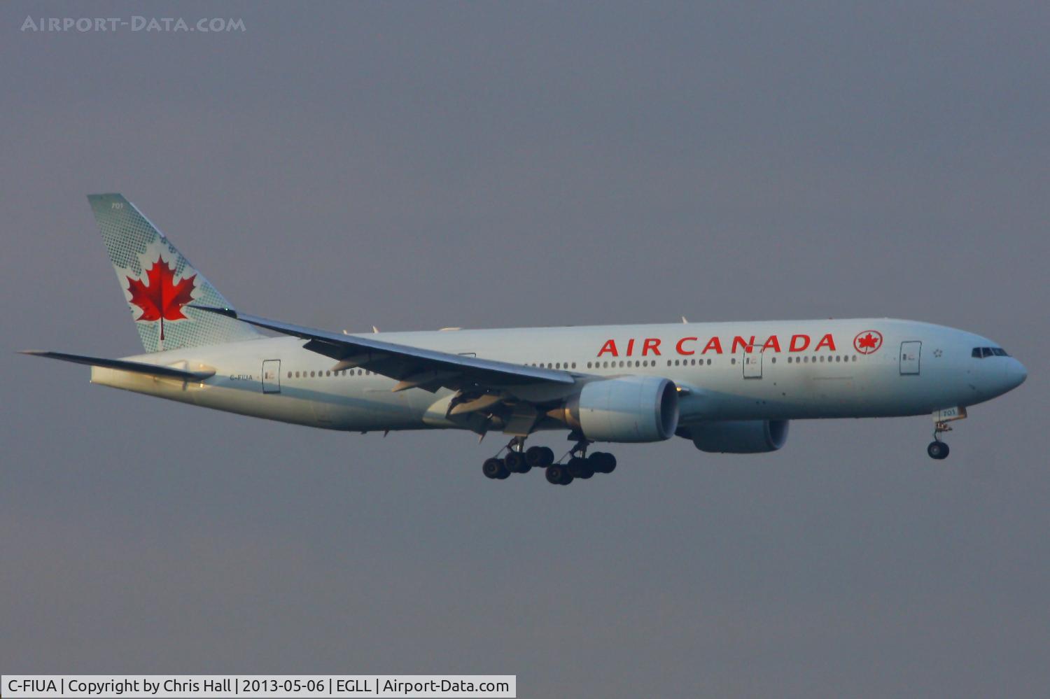 C-FIUA, 2007 Boeing 777-233/LR C/N 35239, Air Canada