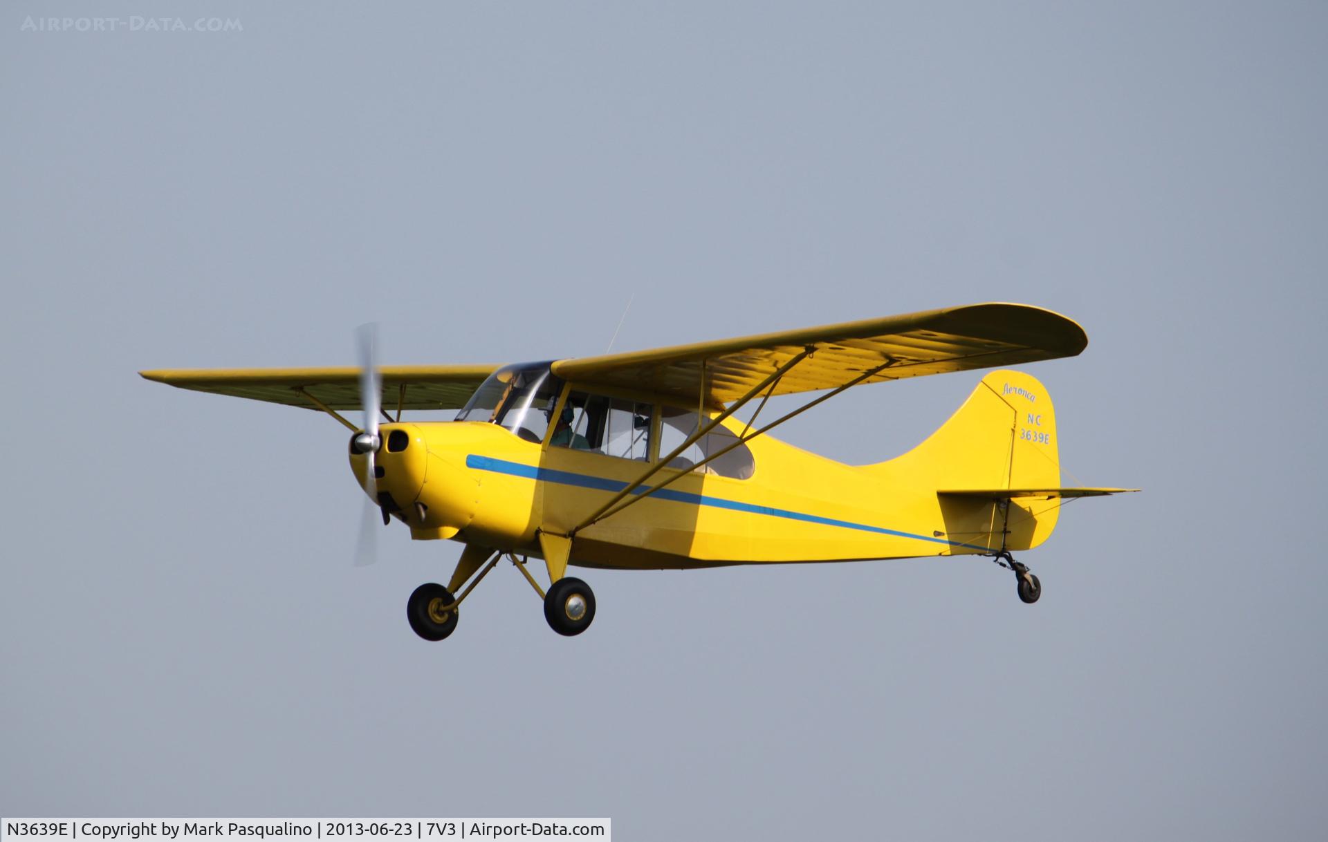 N3639E, 1947 Aeronca 7AC Champion C/N 7AC-6961, Aeronca 7AC
