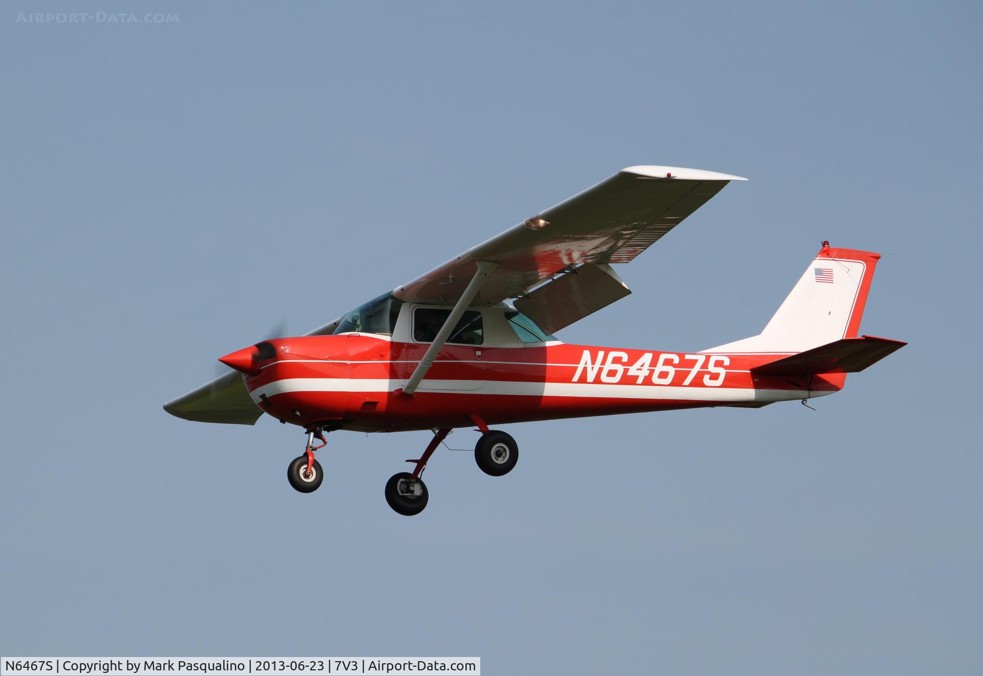 N6467S, 1967 Cessna 150H C/N 15067267, Cessna 150H
