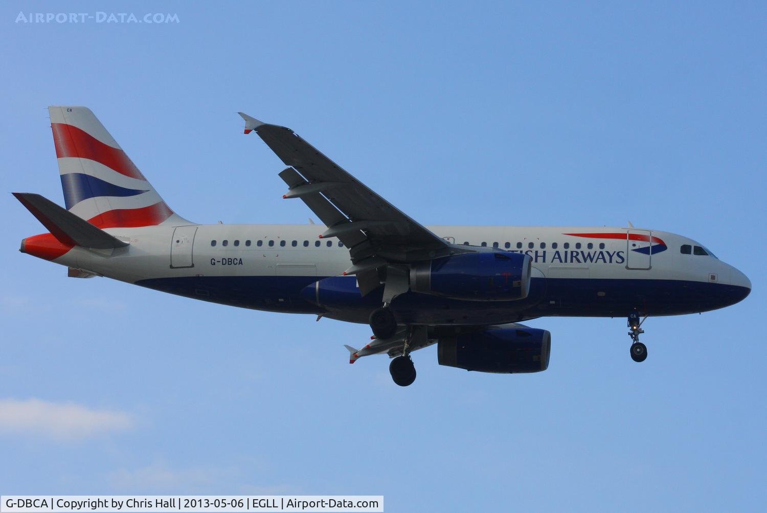 G-DBCA, 2004 Airbus A319-131 C/N 2098, British Airways