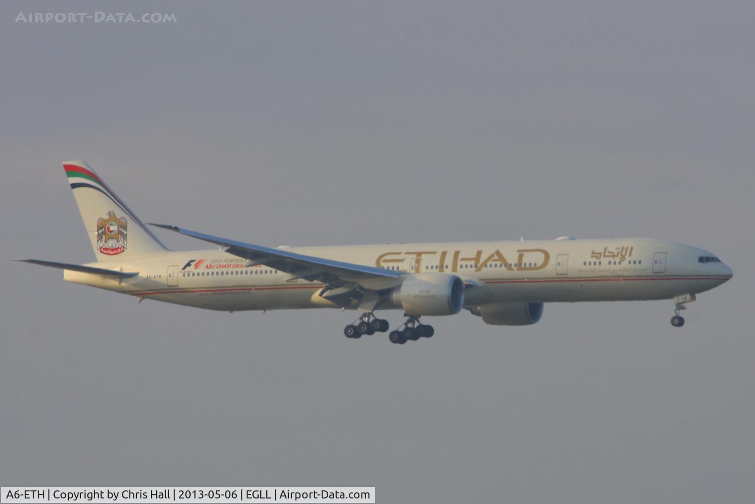 A6-ETH, 2011 Boeing 777-3FX/ER C/N 39683, Etihad Airways