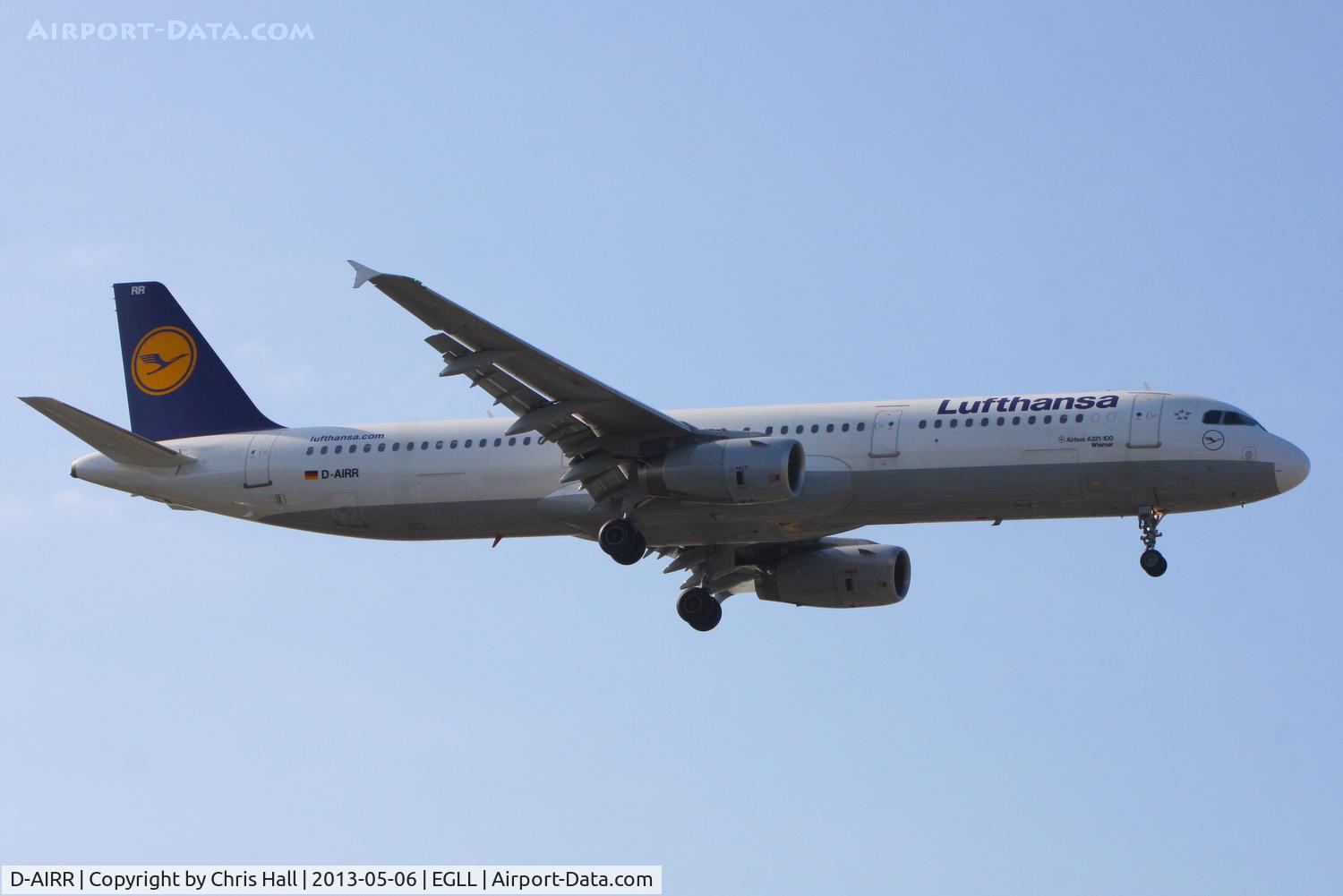 D-AIRR, 1995 Airbus A321-131 C/N 0567, Lufthansa