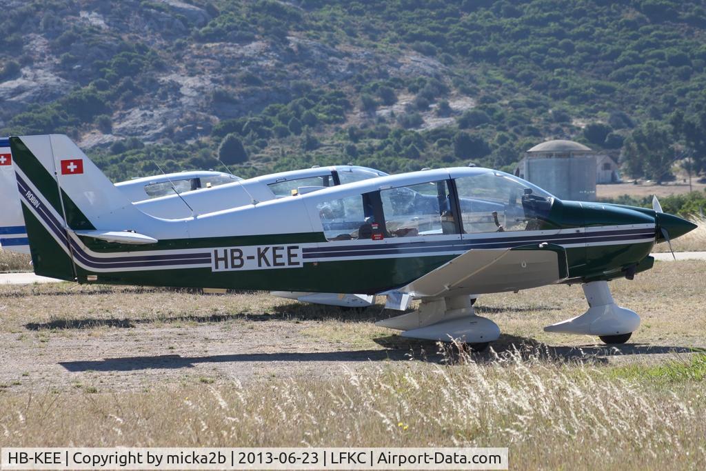 HB-KEE, 1995 Robin DR-400-180 Regent Regent C/N 2290, Parked. Crashed near Sion (Switzerland) 4 kills on board