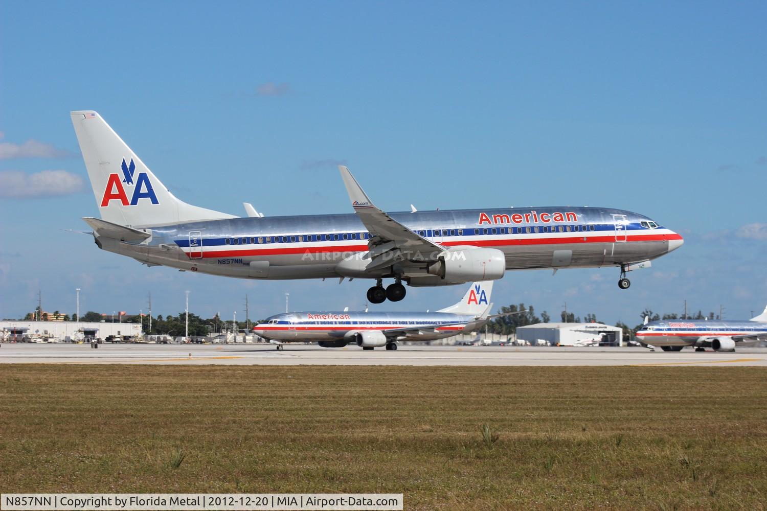 N857NN, 2010 Boeing 737-823 C/N 30907, American 737-800