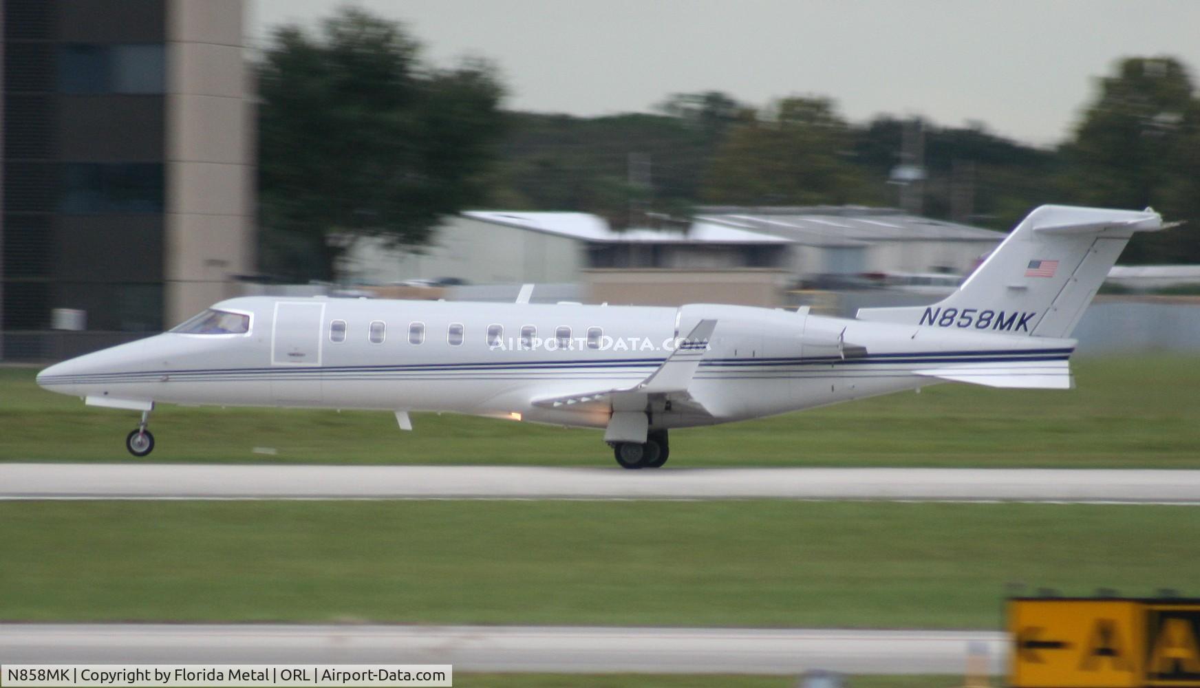 N858MK, 2001 Learjet Inc 45 C/N 141, Lear 45